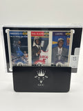 1996-97 Upper Deck Collector’s Choice Mini-Card Panels Kobe Bryant, Kevin Garnett, Jermaine O’Neal #M129-158-139