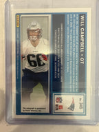2025 Donruss Will Campbell Auto Orange