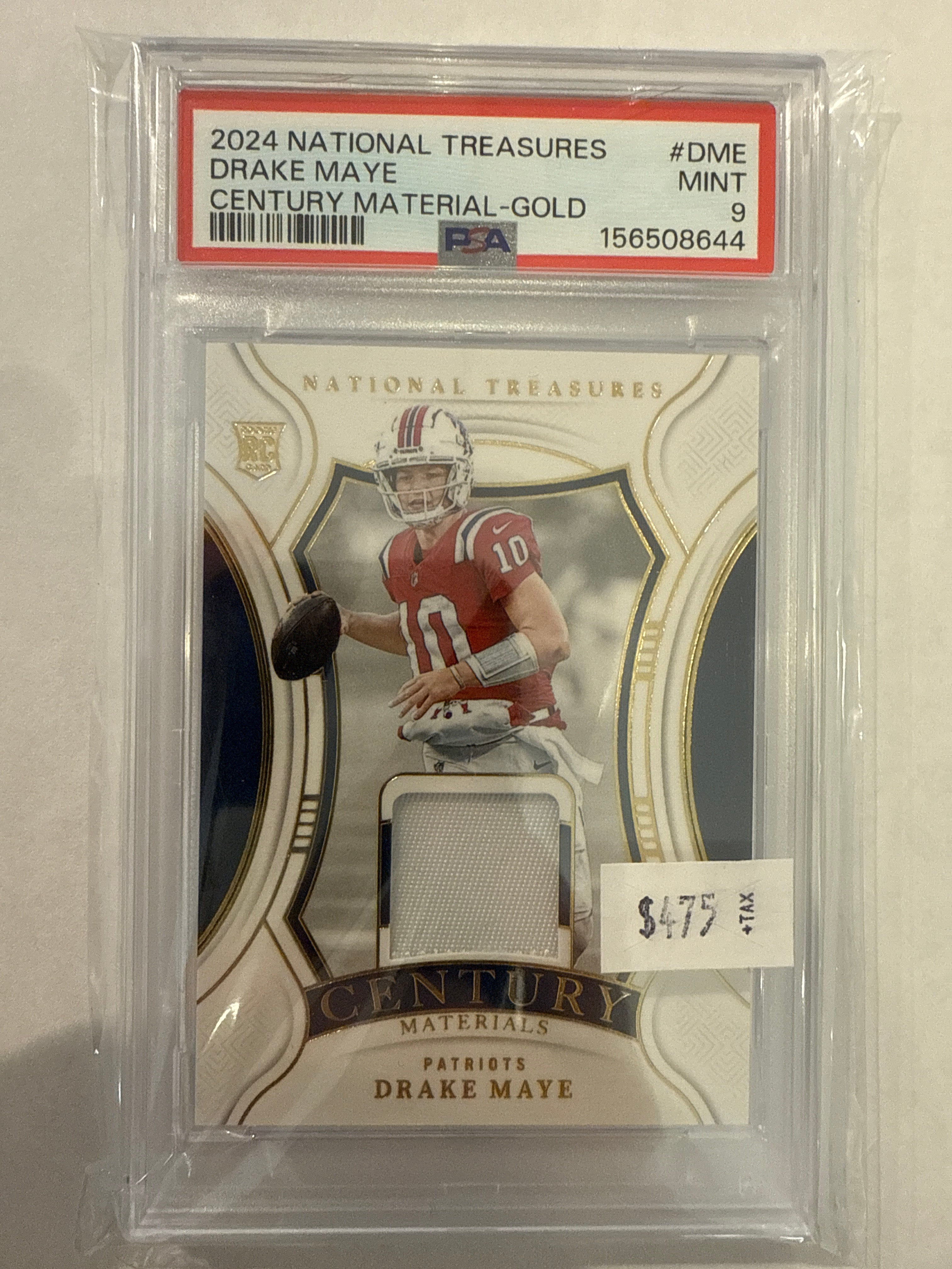 2024 national treasures Drake May Century material gold