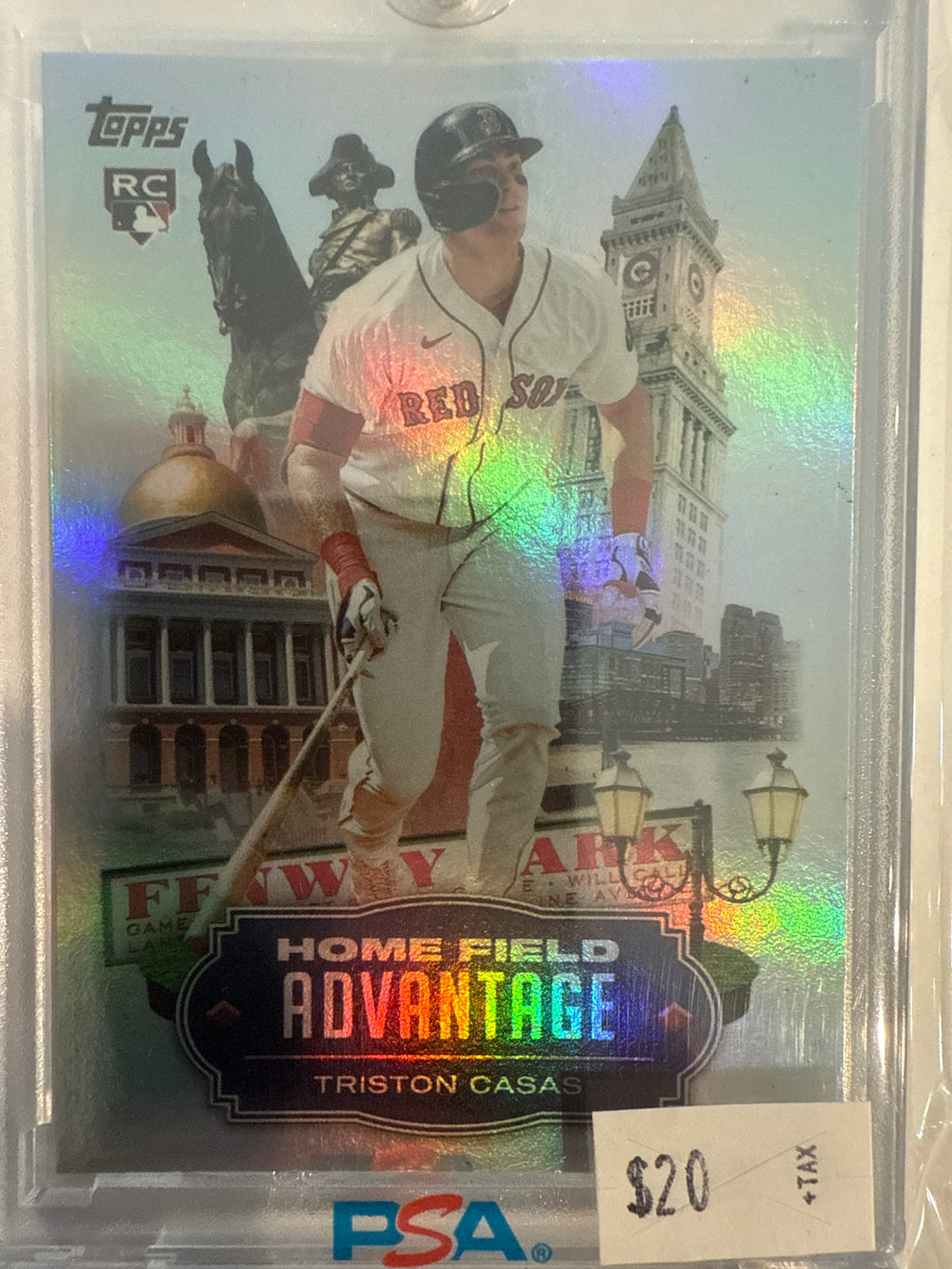 2023 Topps Triston Casas Home Field Advantage