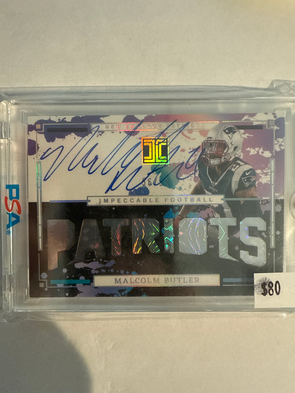 2025 Impeccable Malcolm Butler Autograph 56/99