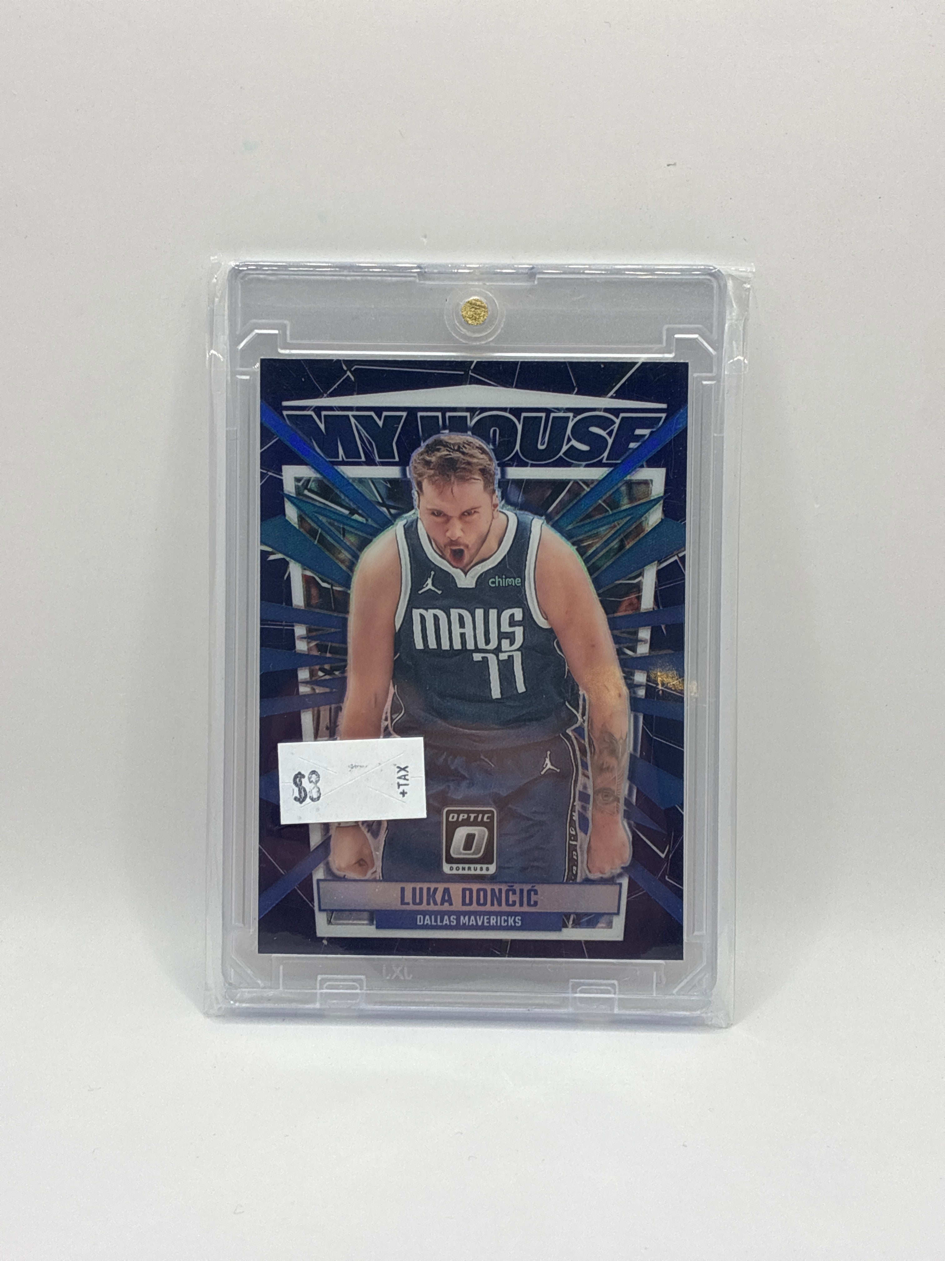2023-24 Panini Donruss Optic My House Luka Doncic Purple Prizm