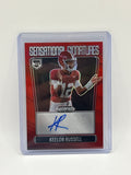 2025 Panini Prizm Black - Sensational Signatures Keelon Russell #SS-KRL Red... /99