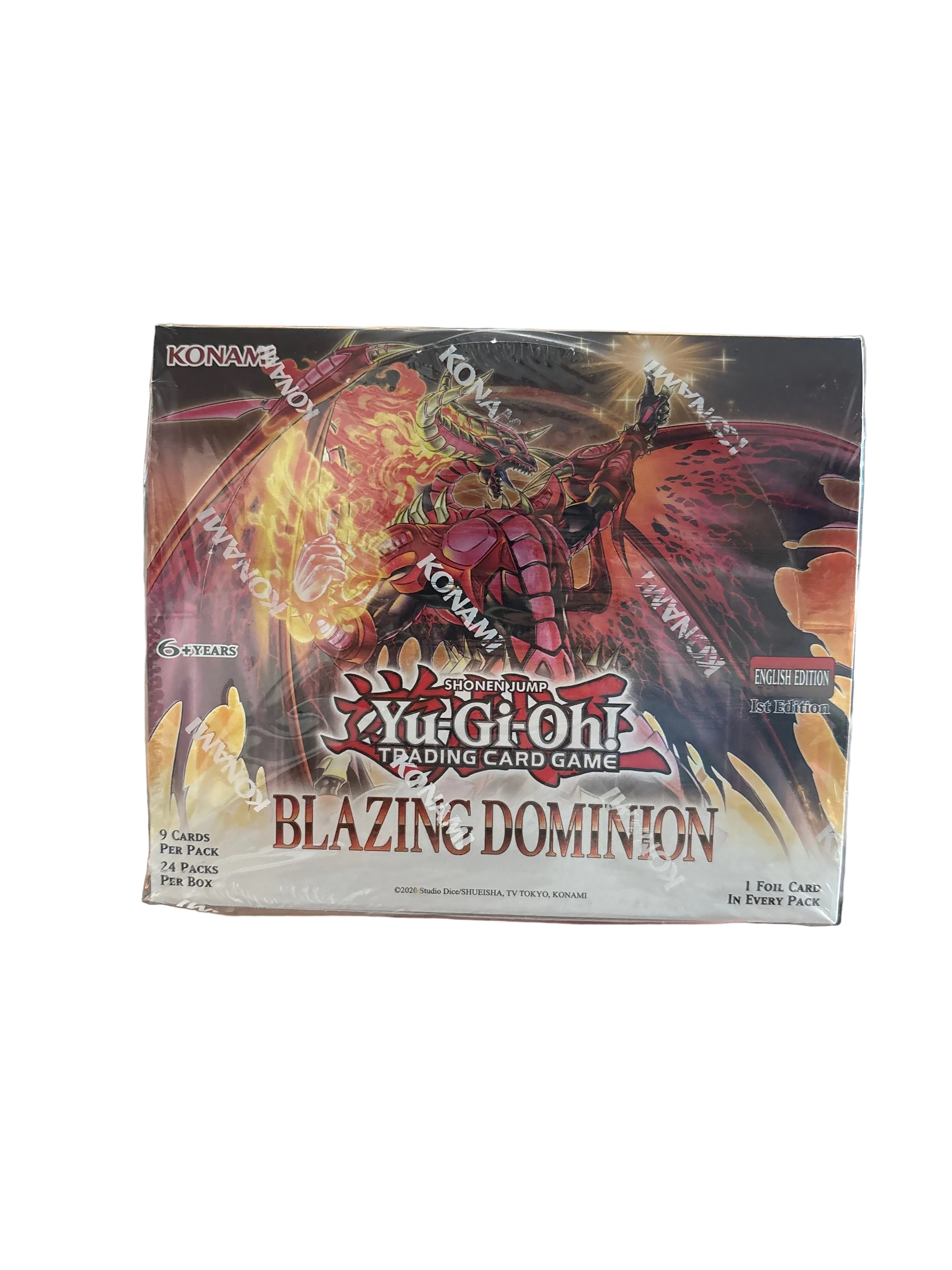 Ty-Gi-Oh Blazing Dominion 1st Edition Booster Box
