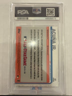 2019 Topps Chrome Ronald Acuna Jr Pink Refractor PSA 10