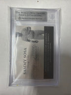Custom Sammy Sosa Beckett