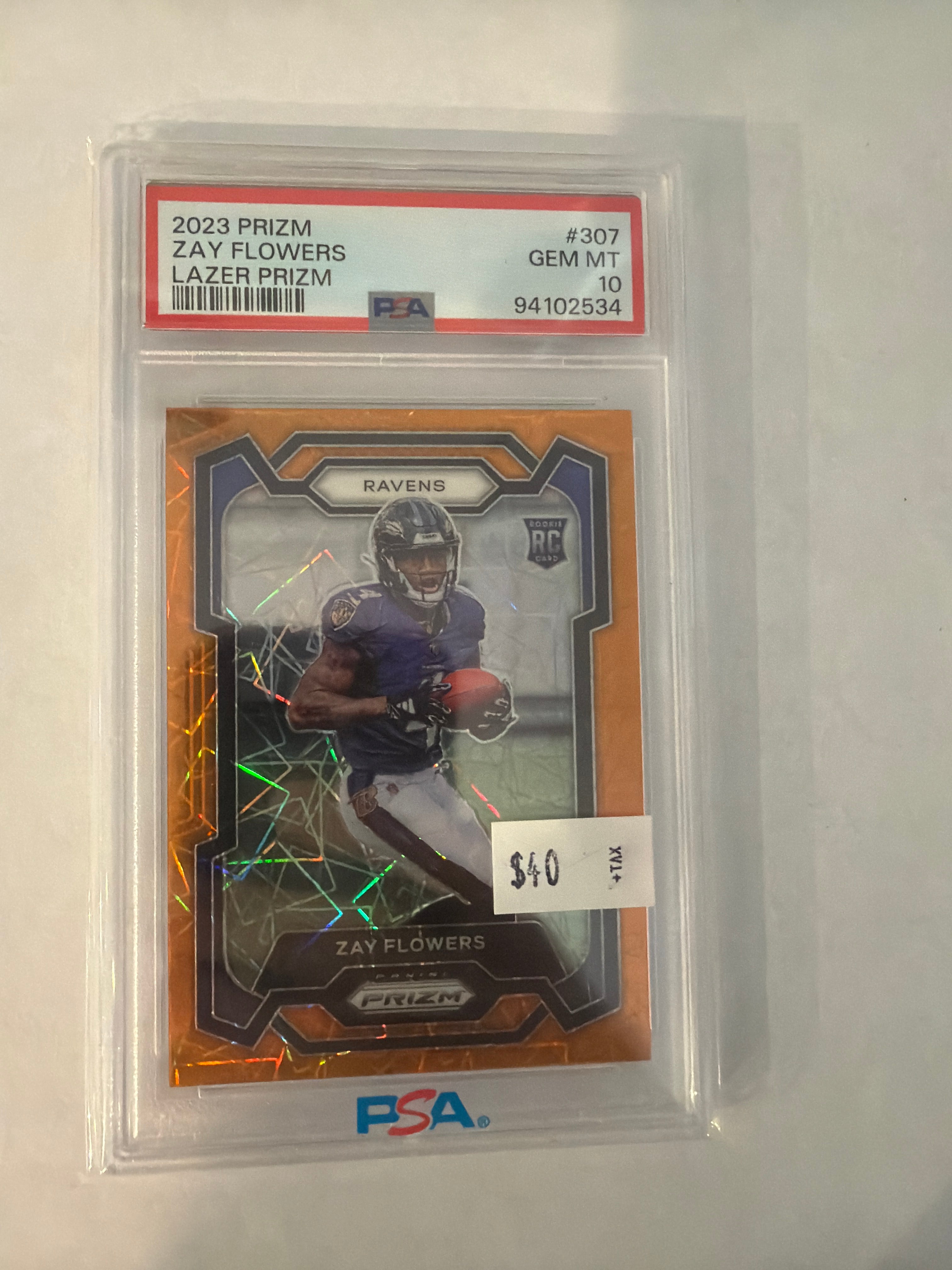 2023 Prizm Zay Flowers Lazer prizm