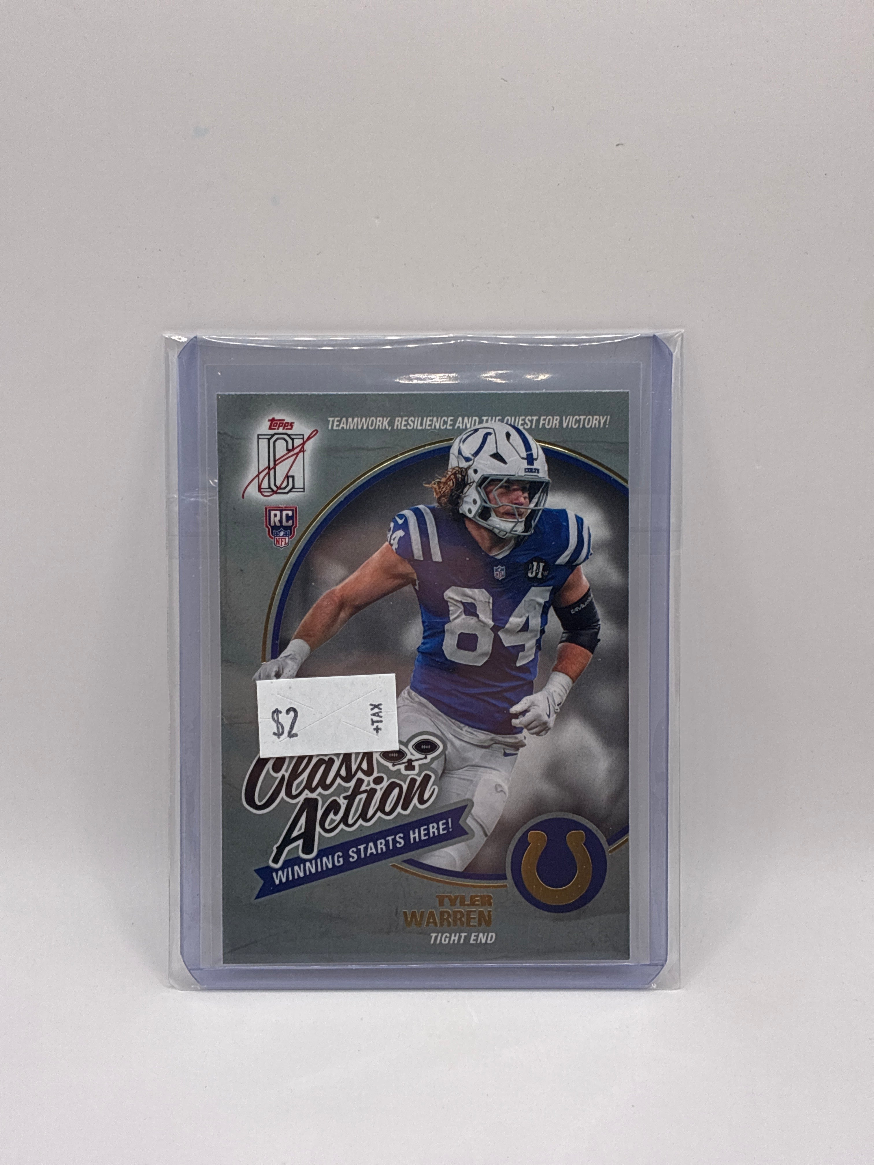 2025 Topps Signature Tyler Warren Class Action