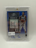 2021 Contenders Optic Devin Vassell rookie autograph blue 67/99