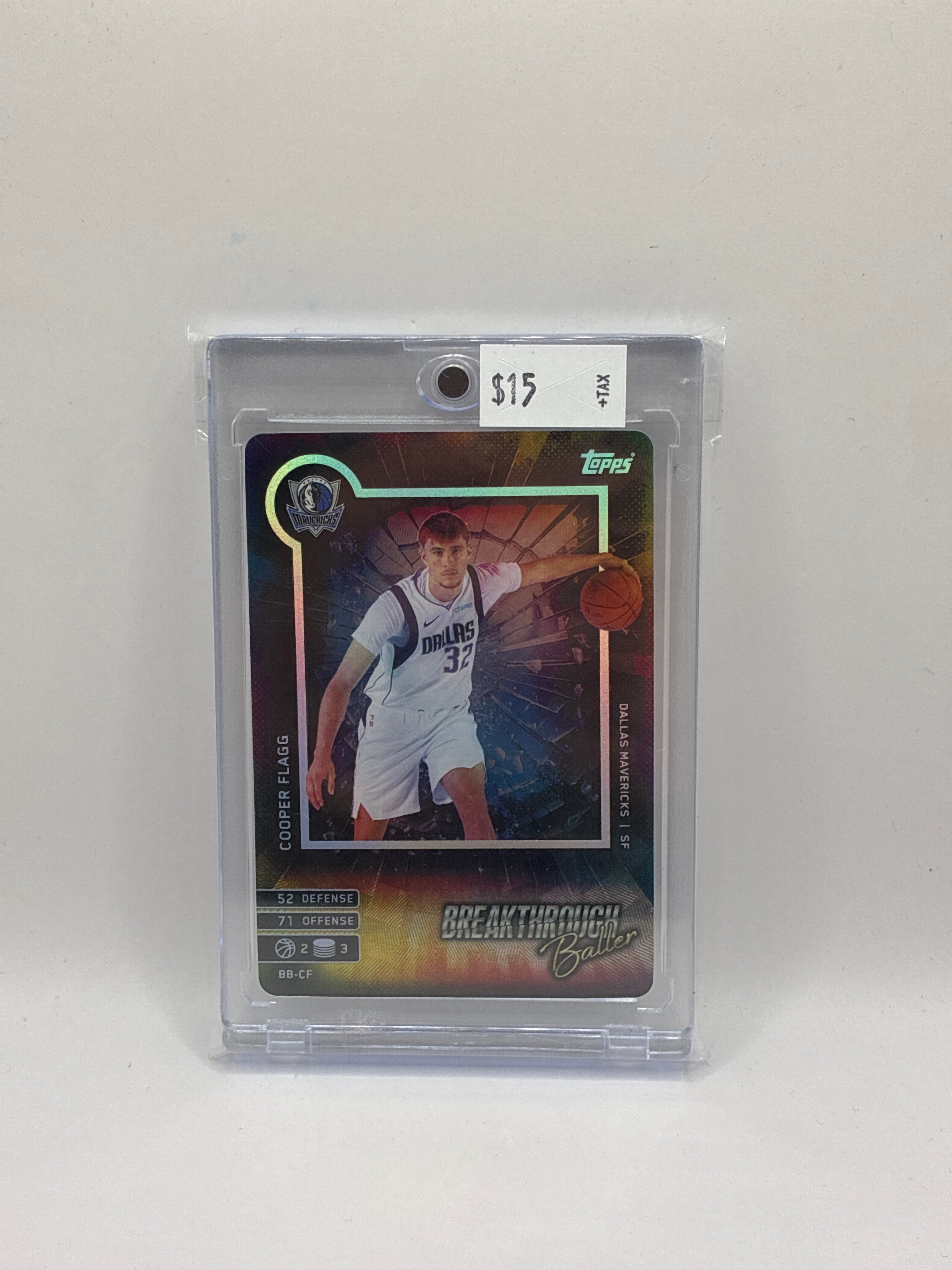 Topps Match Attax Breakthrough Baller Cooper Flagg BB-CF