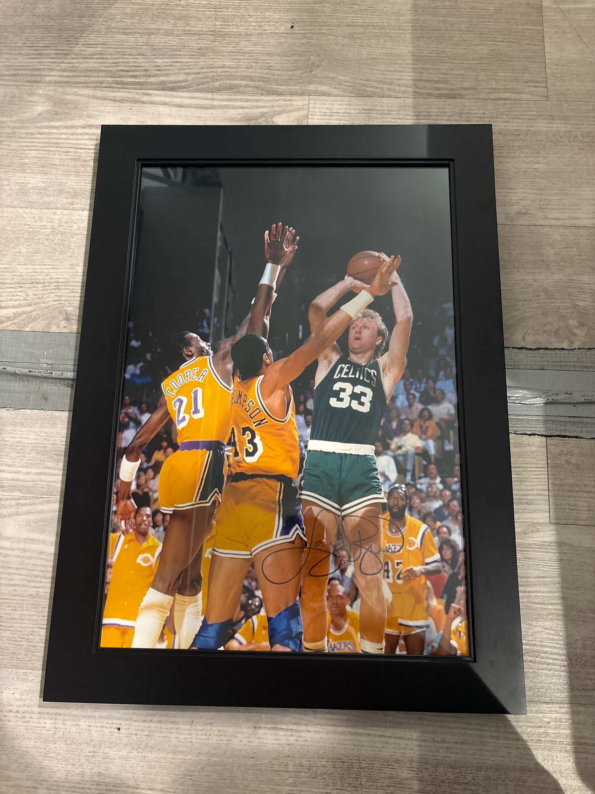 Larry Bird Autographed Photo