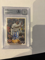2023 Topps Fernando Tatis auto Beckett 10