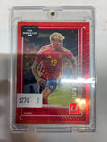 2025-26 Panini Donruss Road to Fifa World Cup Lamine Yamal Red Sparkle Refractor 71/75