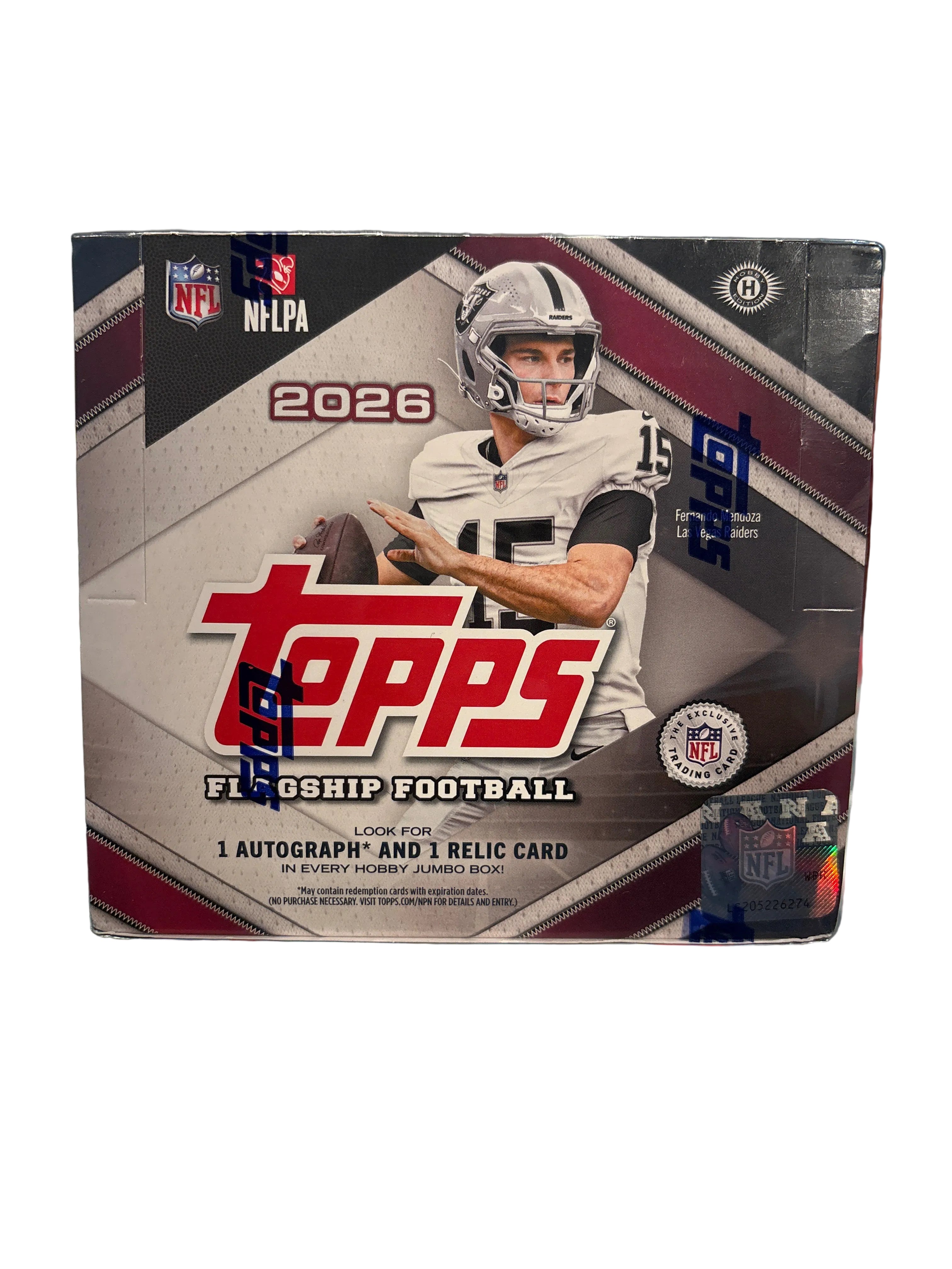 2026 Topps Flagship Football Jumbo Hobby Box