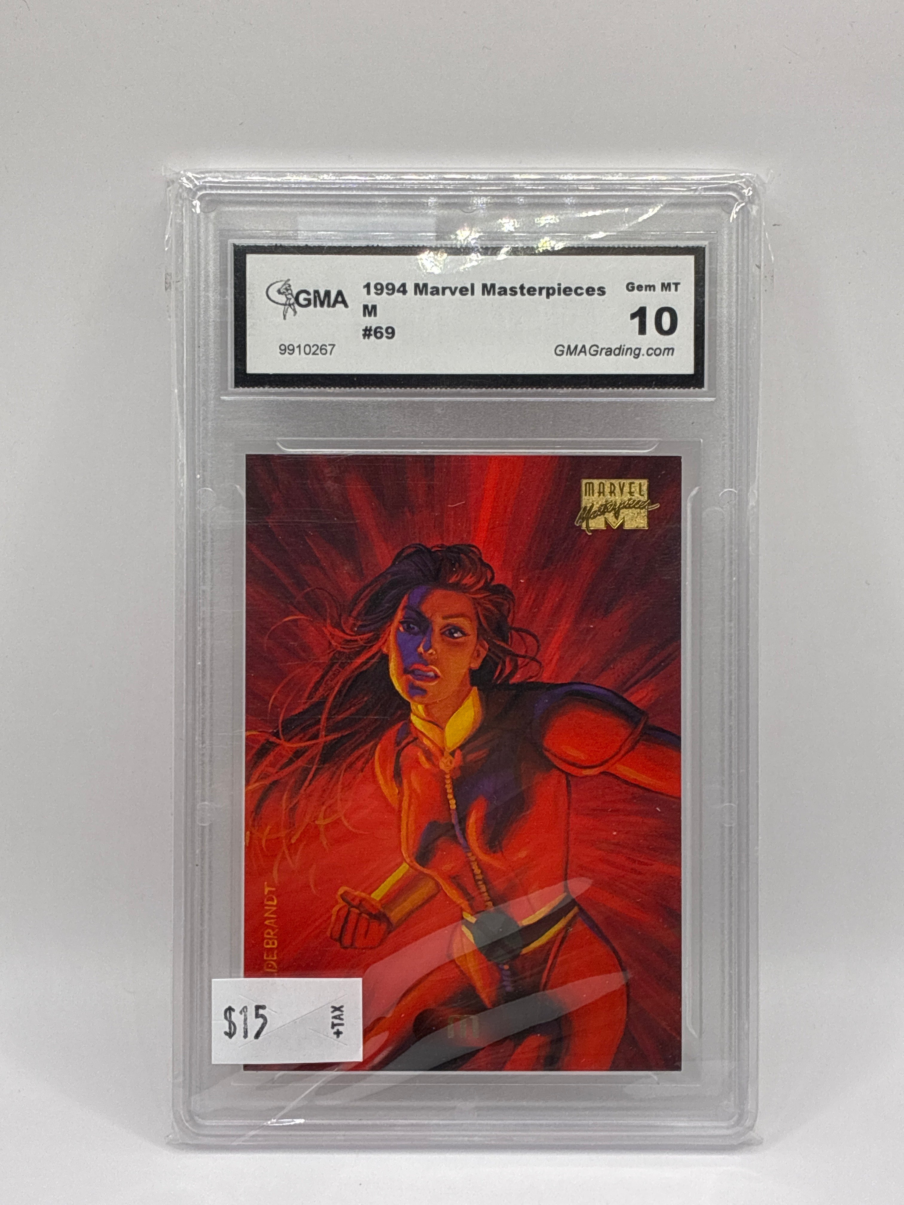 1994 Marvel Masterpieces M GMA 10