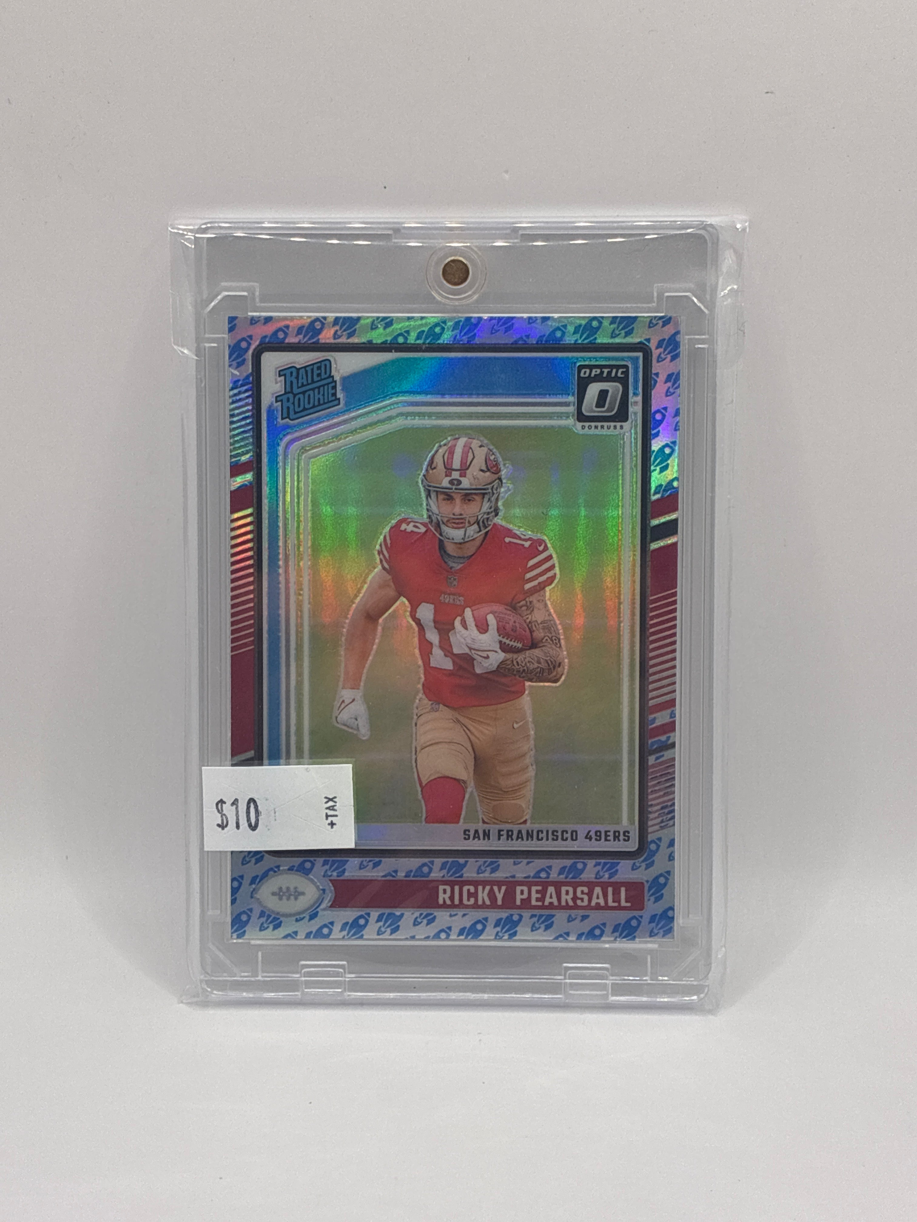 2024 Panini DonRuss Optic Ricky Pearsall Rated Rookie Rocket Ship SP