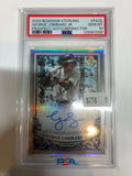 2024 Bowman Sterling Prospect Autographs George Lombard Jr. #PA-GL Refractor 128/150 PSA 10