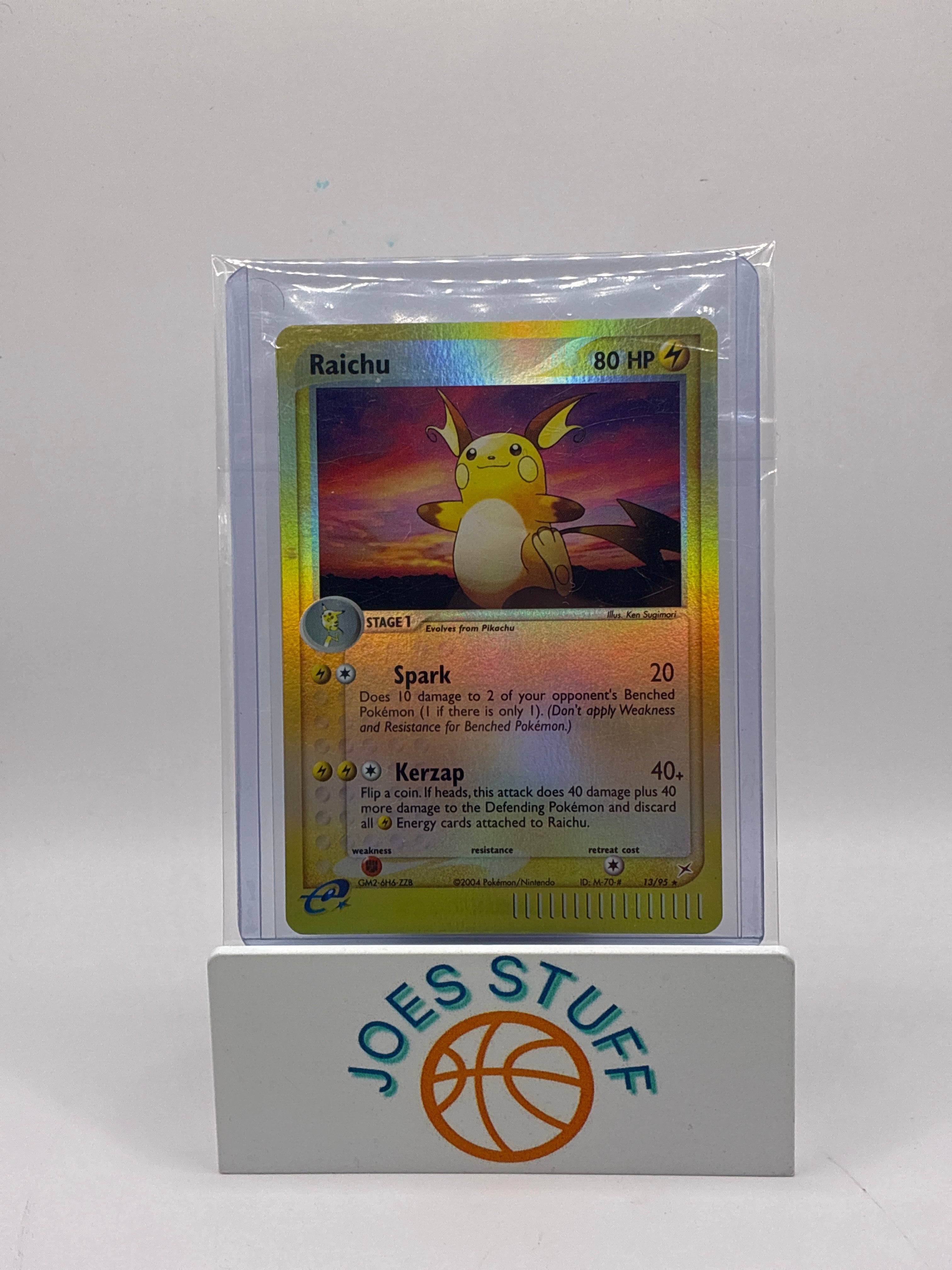 Raichu 13/95 Team Magma vs Team Aqua Reverse Holo