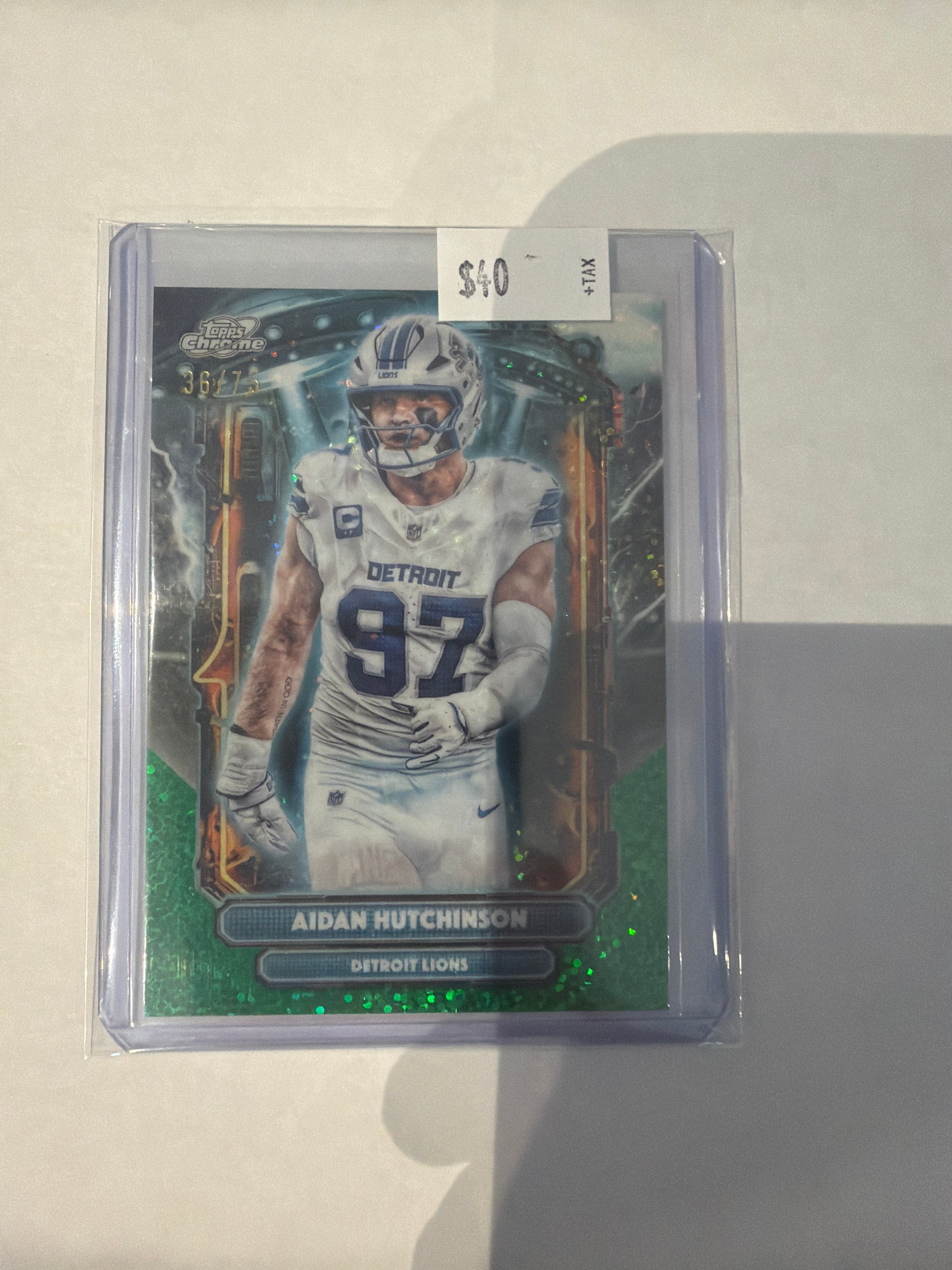 2025 Topps Aidan Hutchinson 36/75