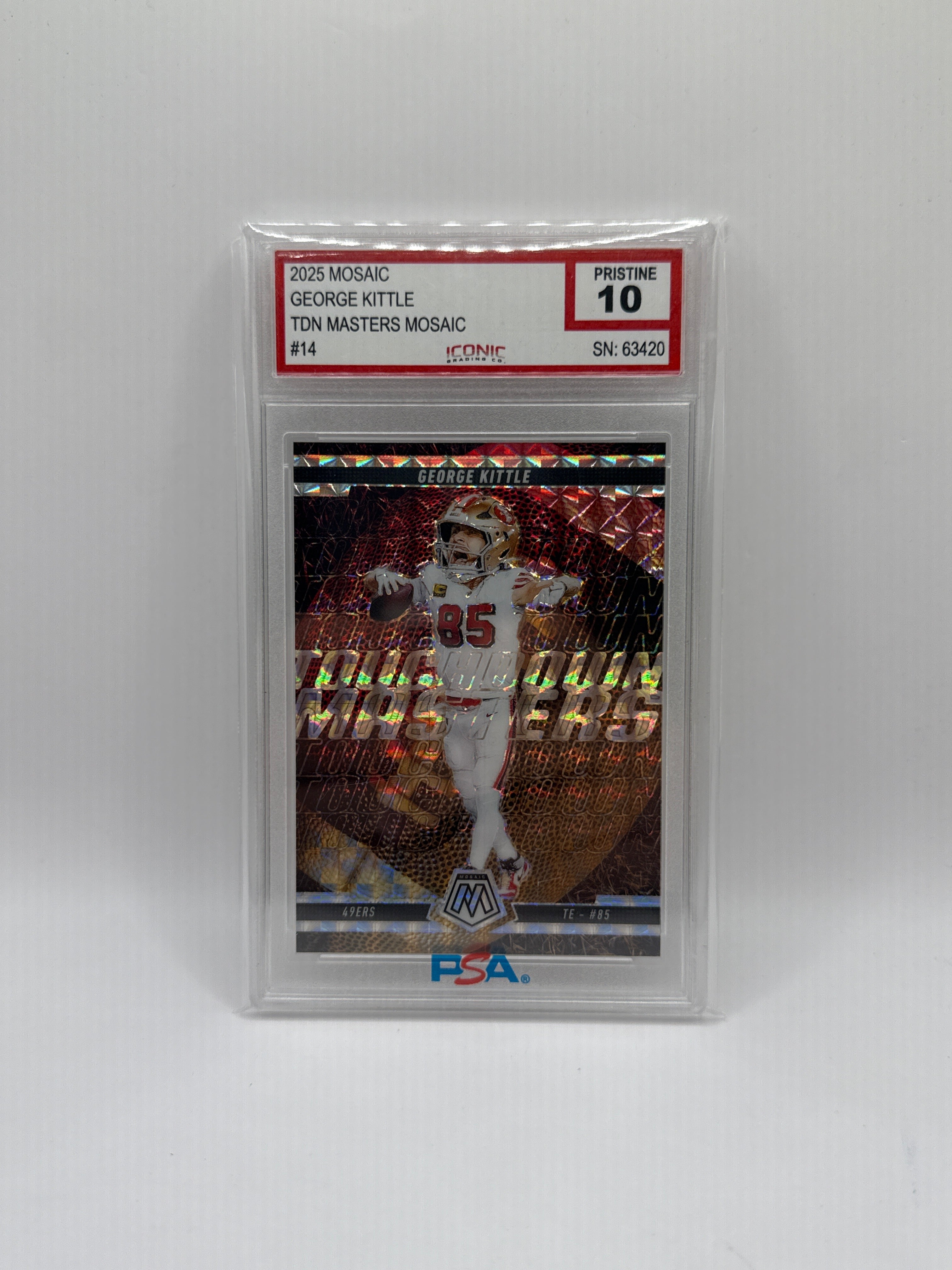 2025 Mosaic George Kittle TDN Masters ICG 10