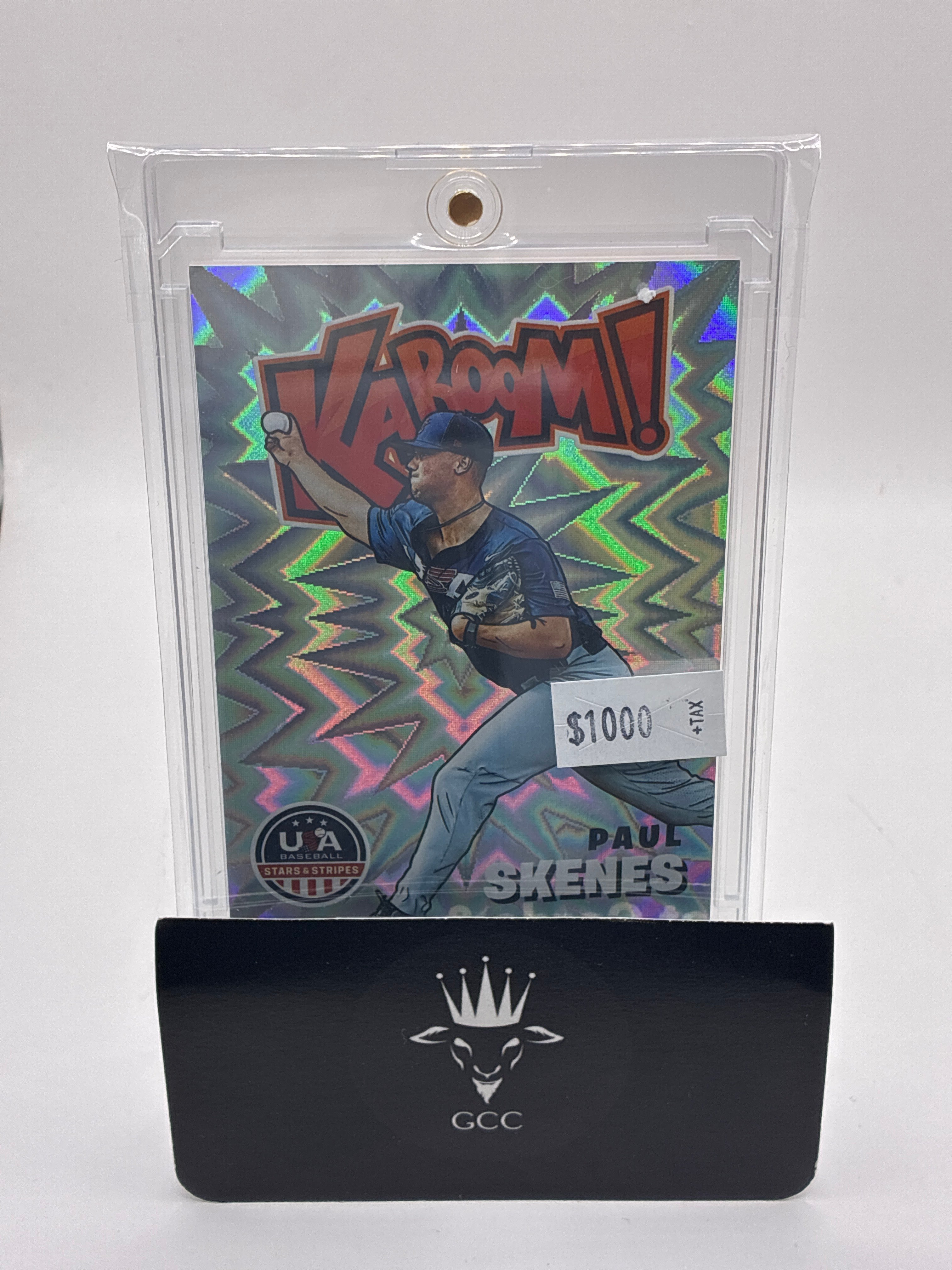 2025 Panini Stars and Stripes Kaboom! Paul Skenes