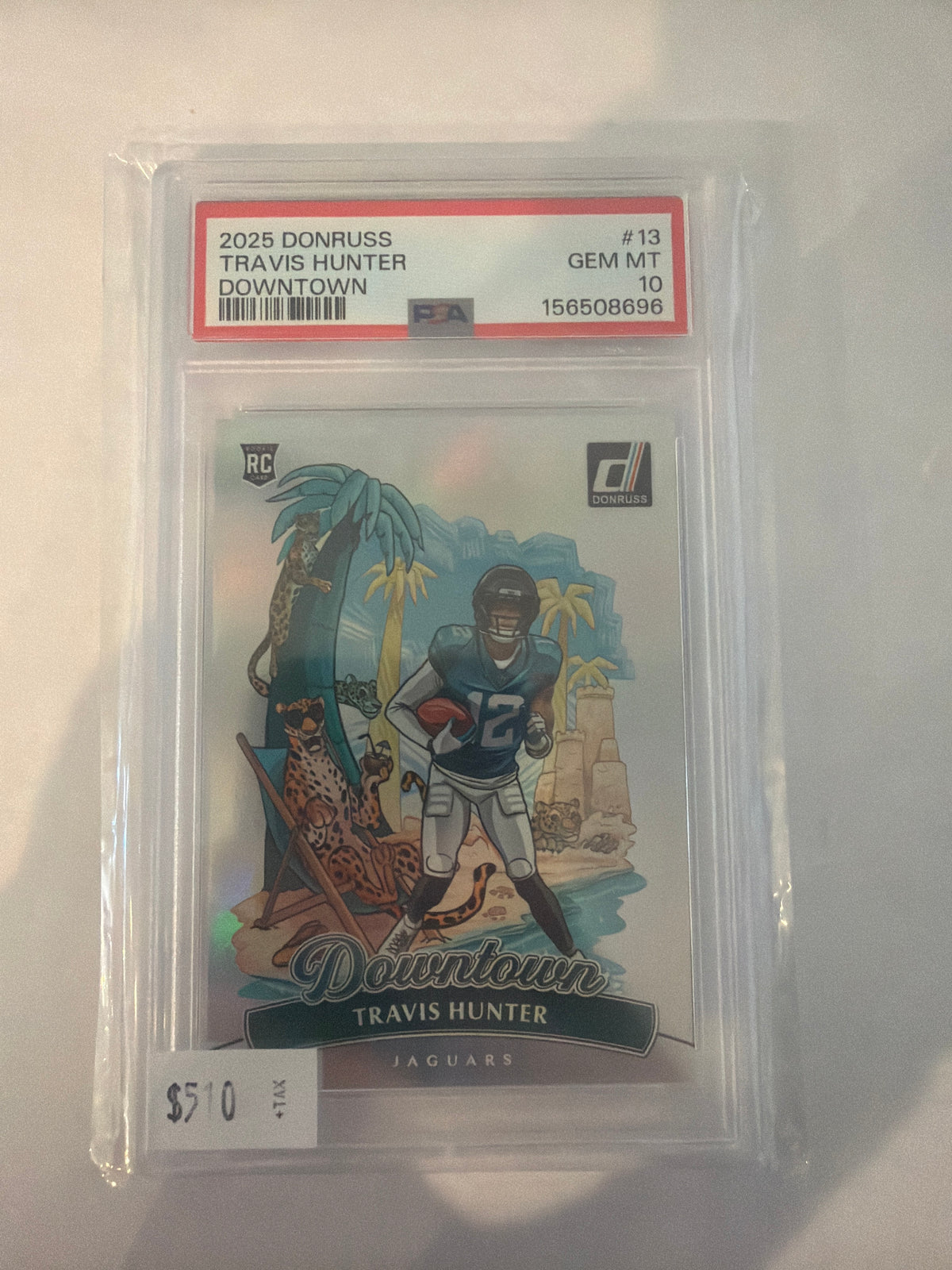2025 Donna Ross Travis Hunter downtown PSA 10