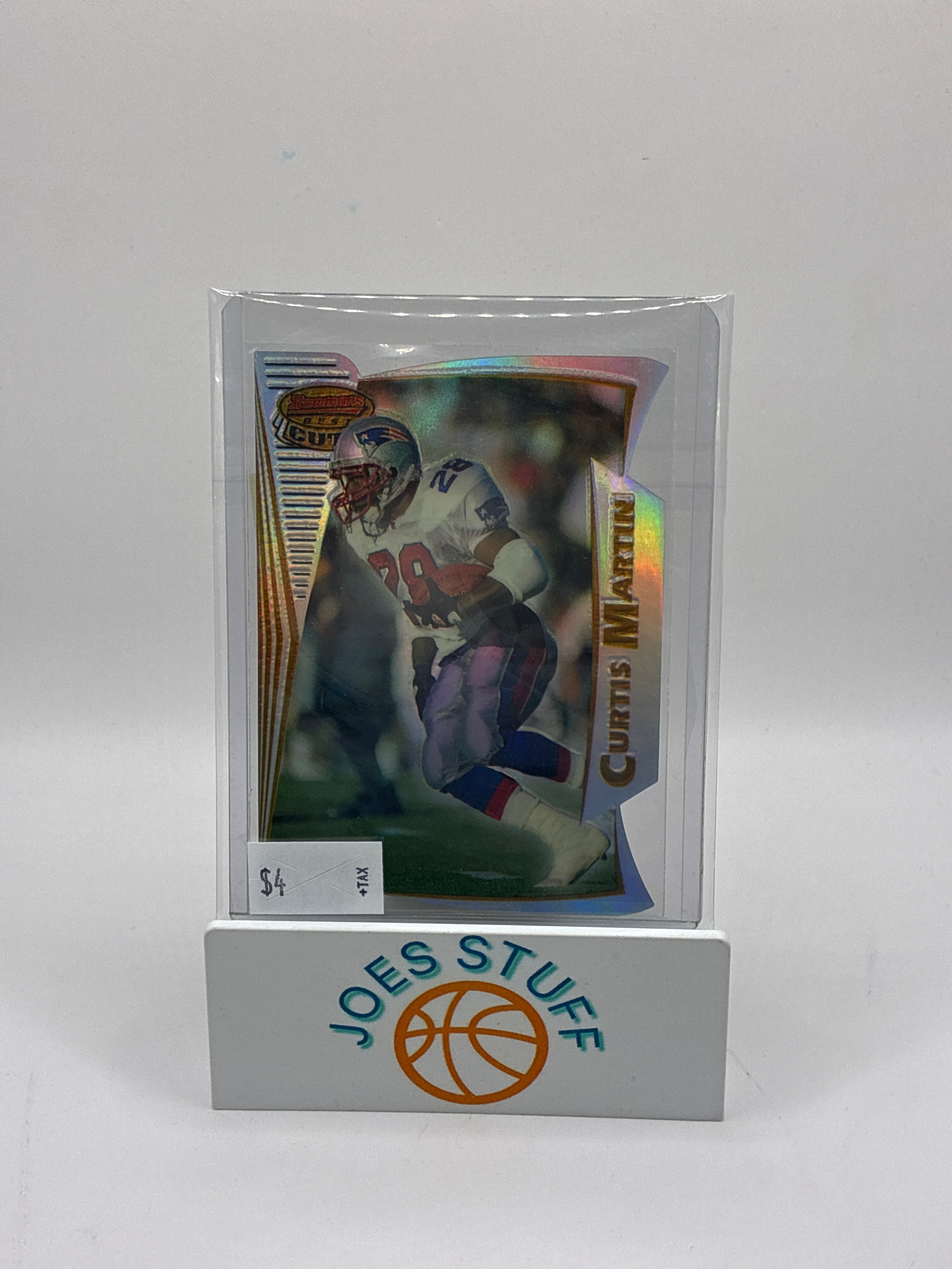 1996 Bowman’s Best Curtis Martin Best Cuts #BC8 Refractor