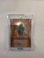 2025 rookie Phoenician penmanship Quinn Ewers auto