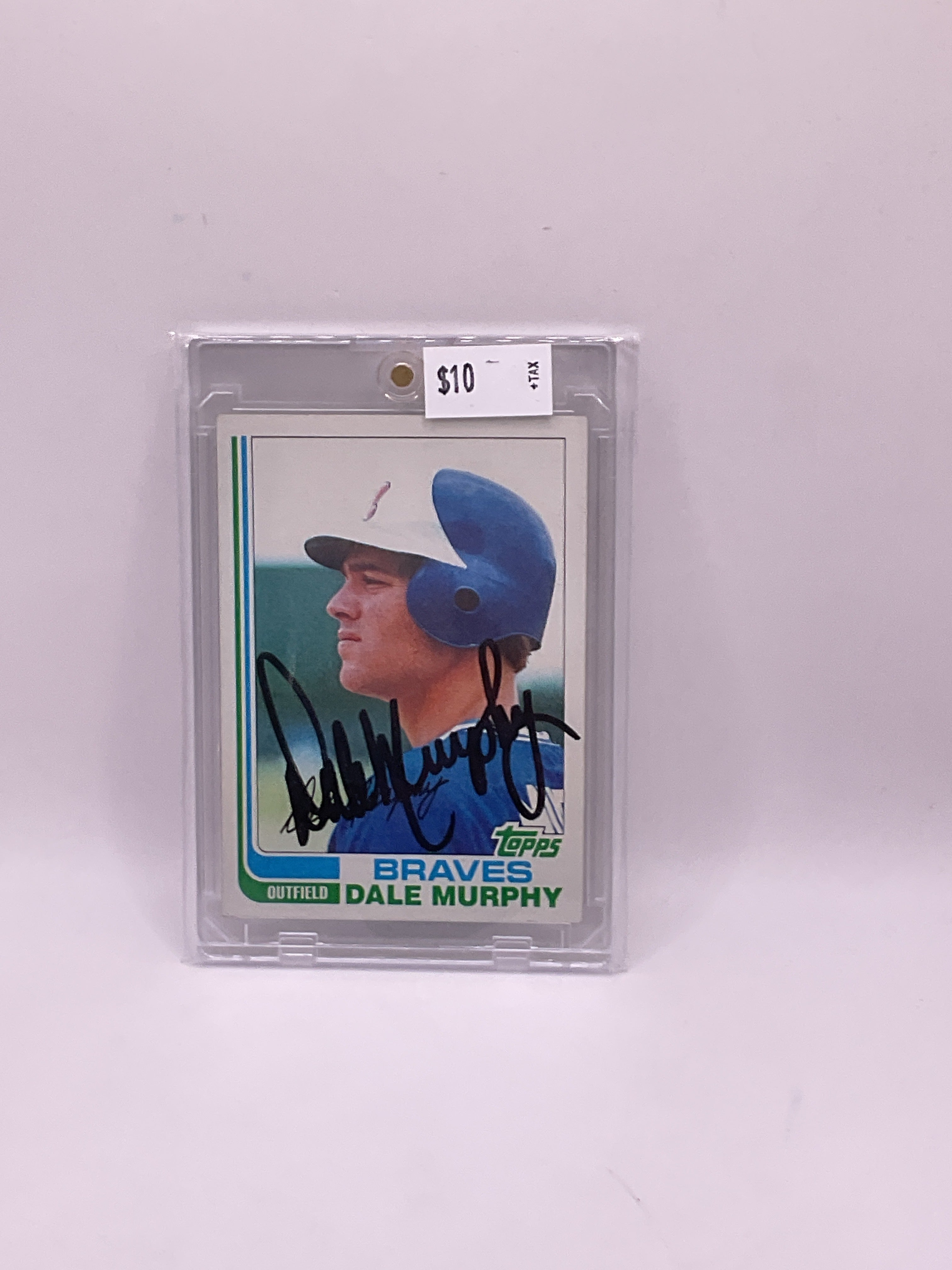 1982 Topps Dale Murphy Autograph