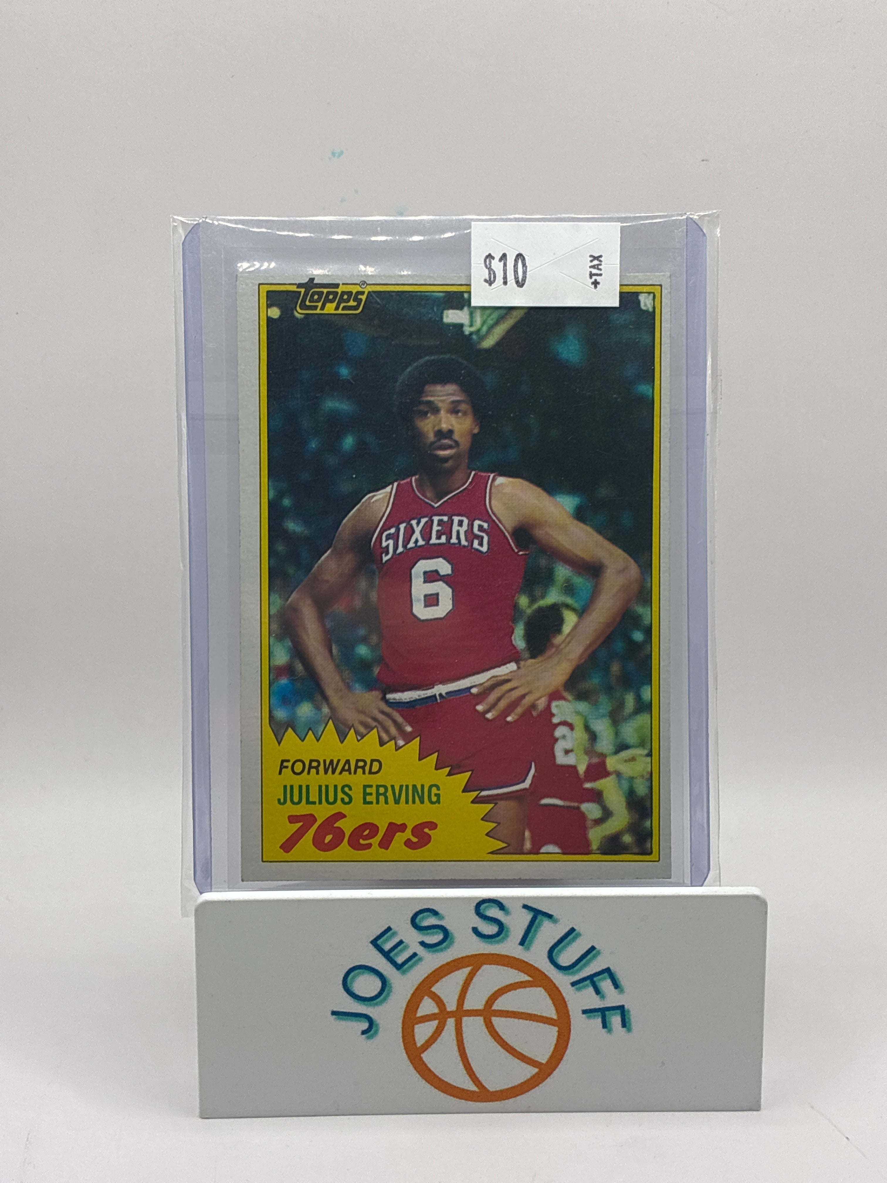 1982 Topps Julius Erving #30
