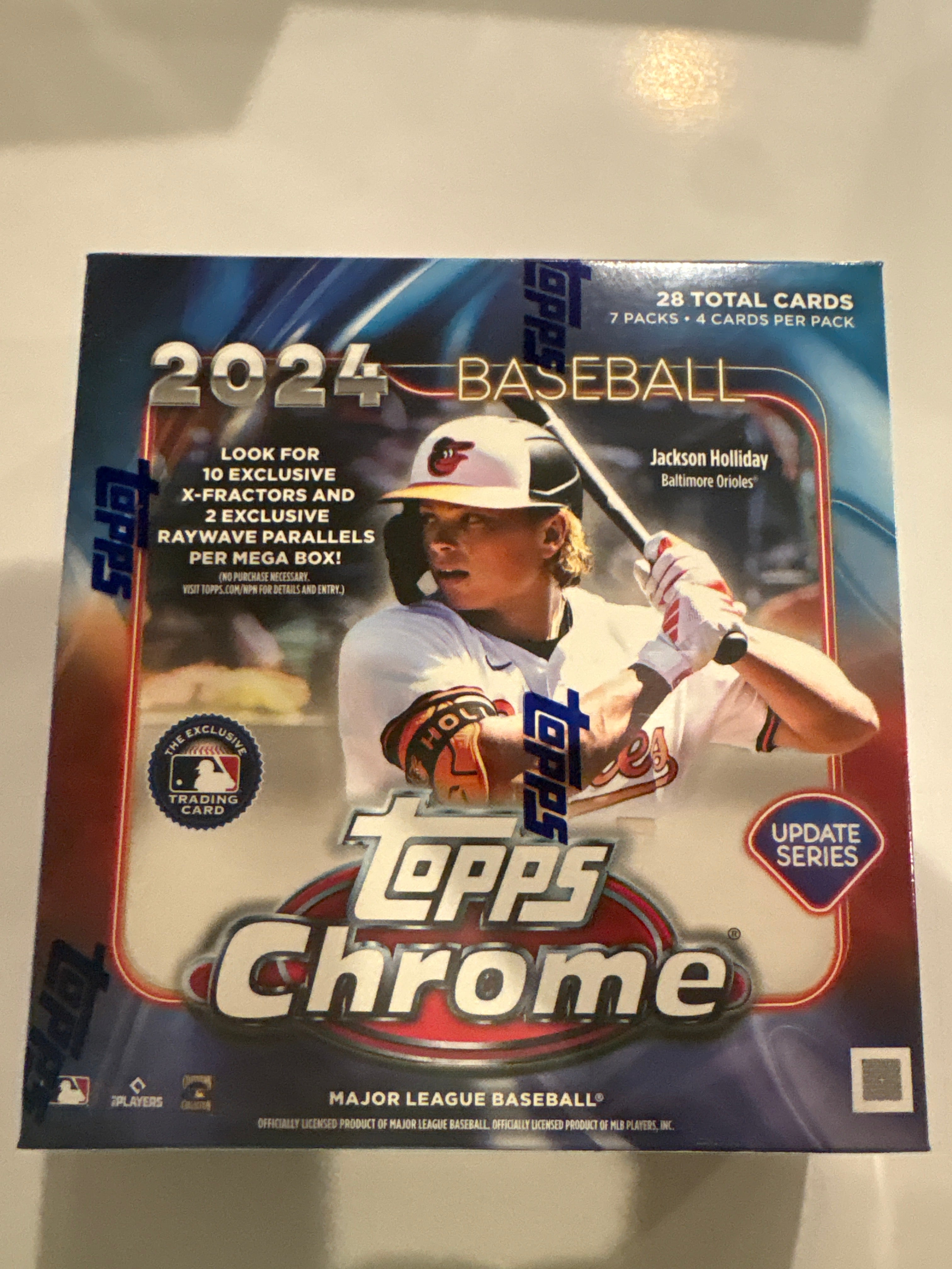 2024 Topps Chrome Baseball Mega Box