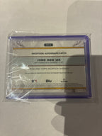 2025 Topps interception Jung Hoo Lee Patch Auto