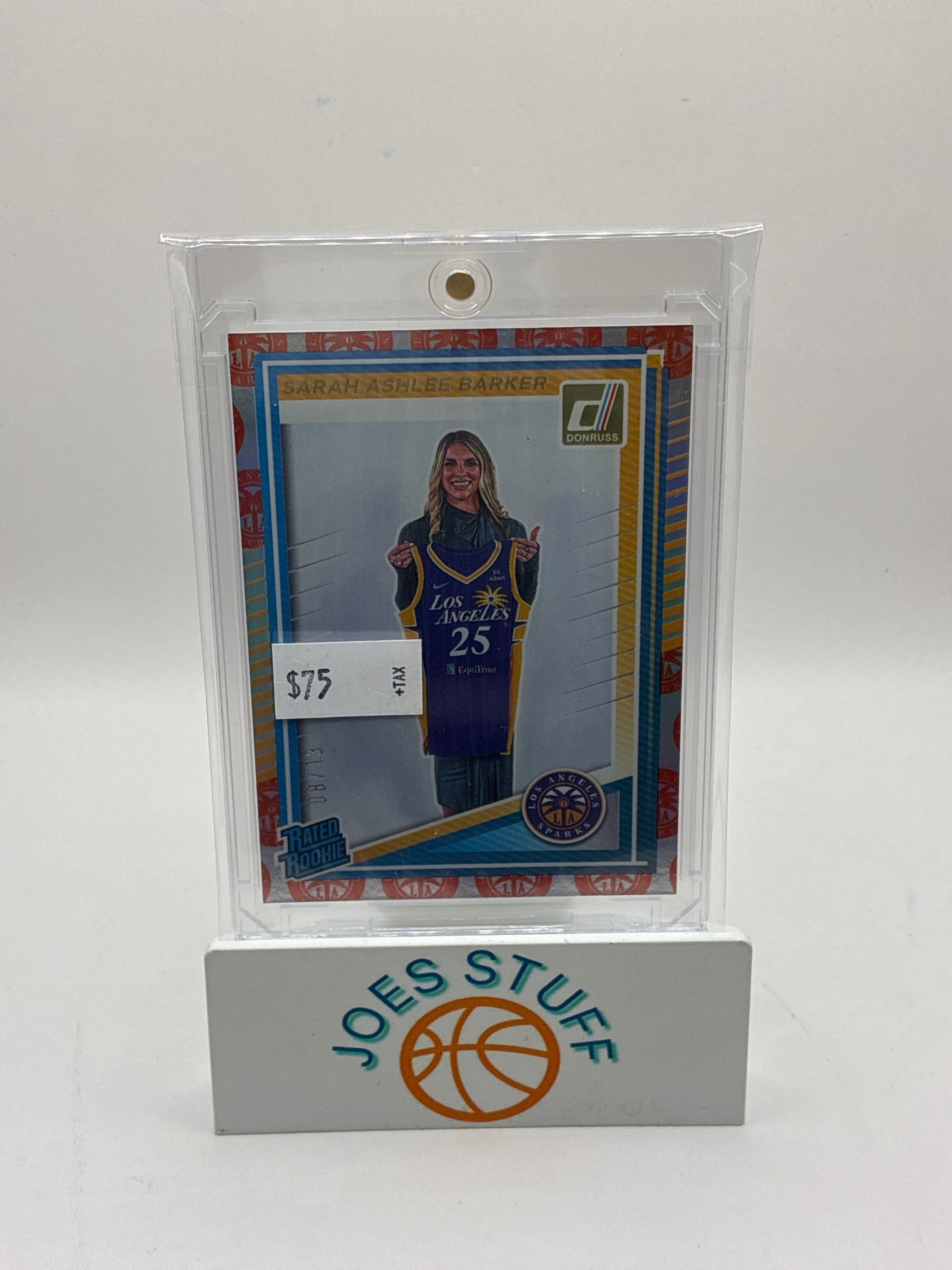 2025 Panini Donruss WNBA Sarah Ashlee Barker Team Logo 08/13