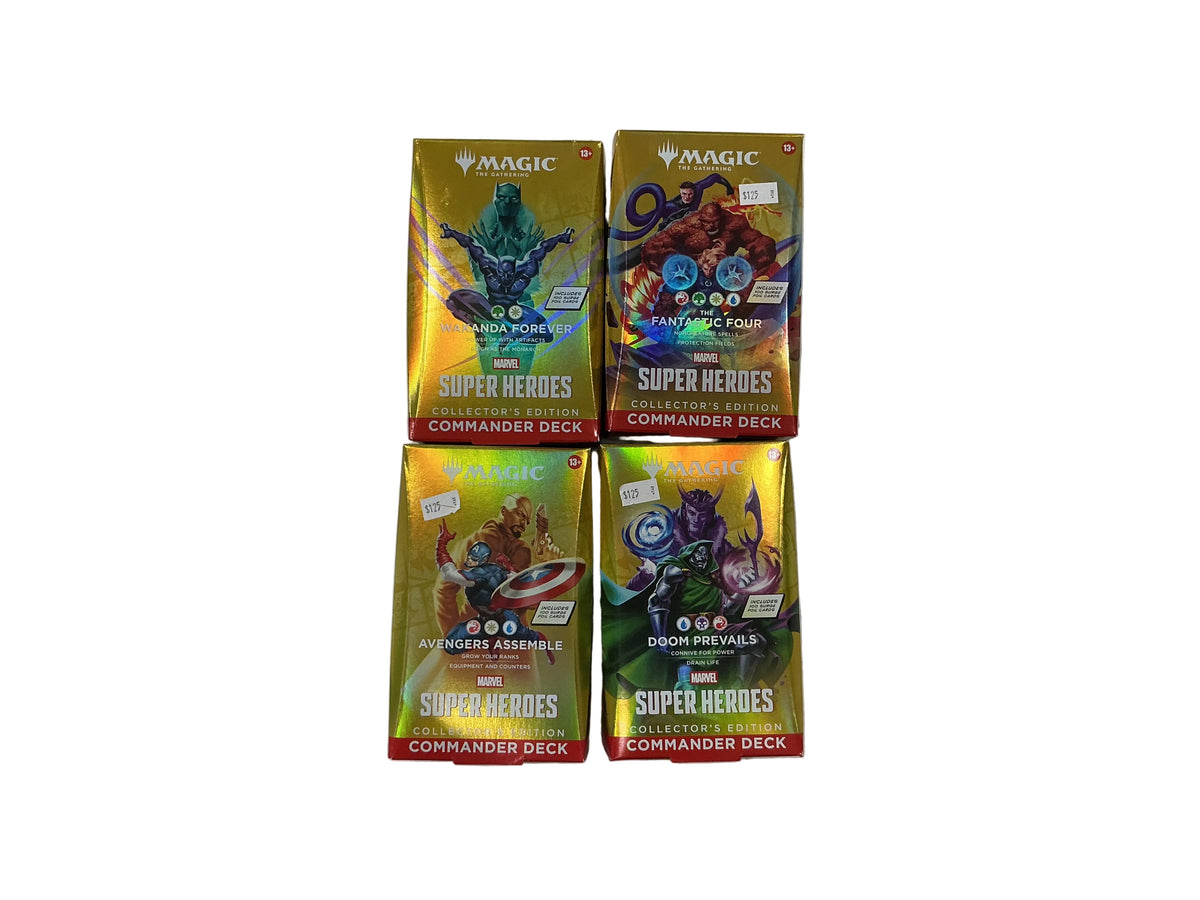 Magic The Gathering: Super Heroes Collector edition (avengers assemble)