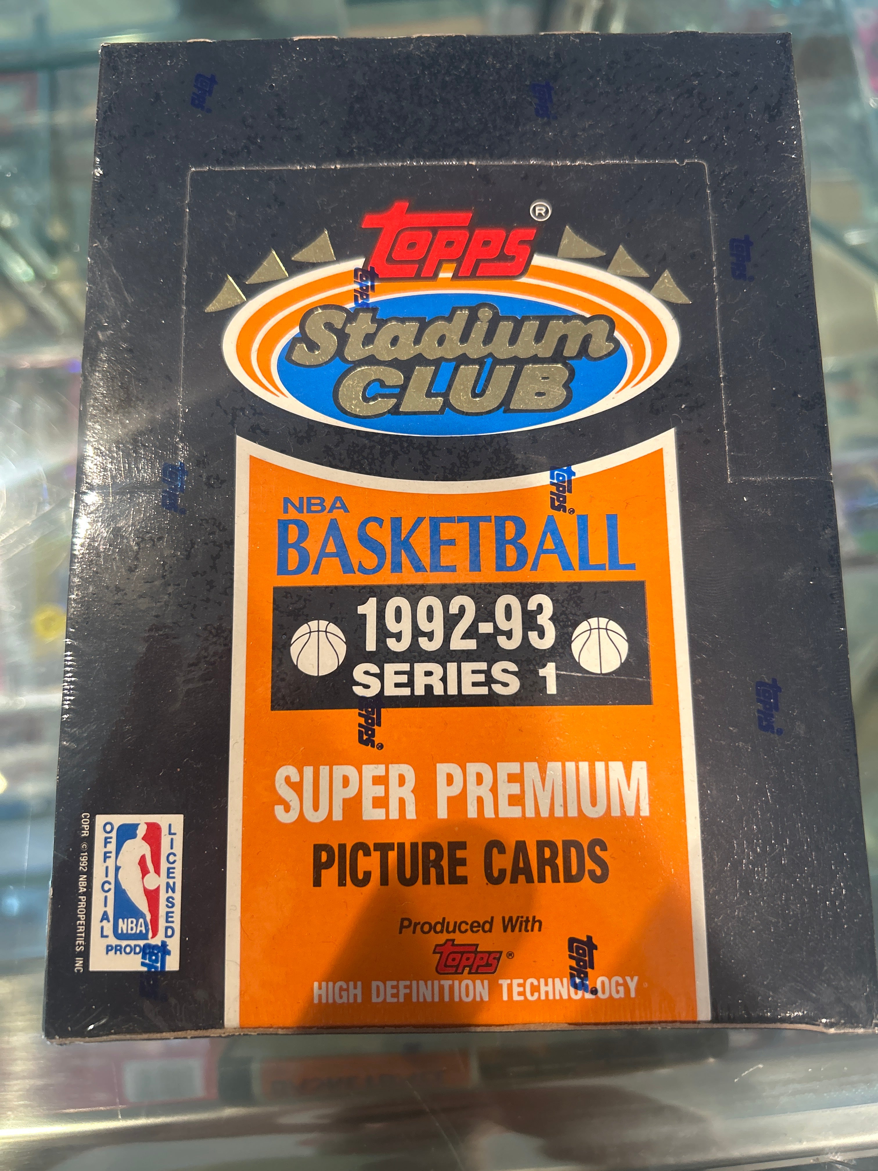 1992-93 Stadium Club Basketball series 1 sealed box