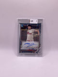 2021 Bowman Chrome Prospects Autographs Mick Abel