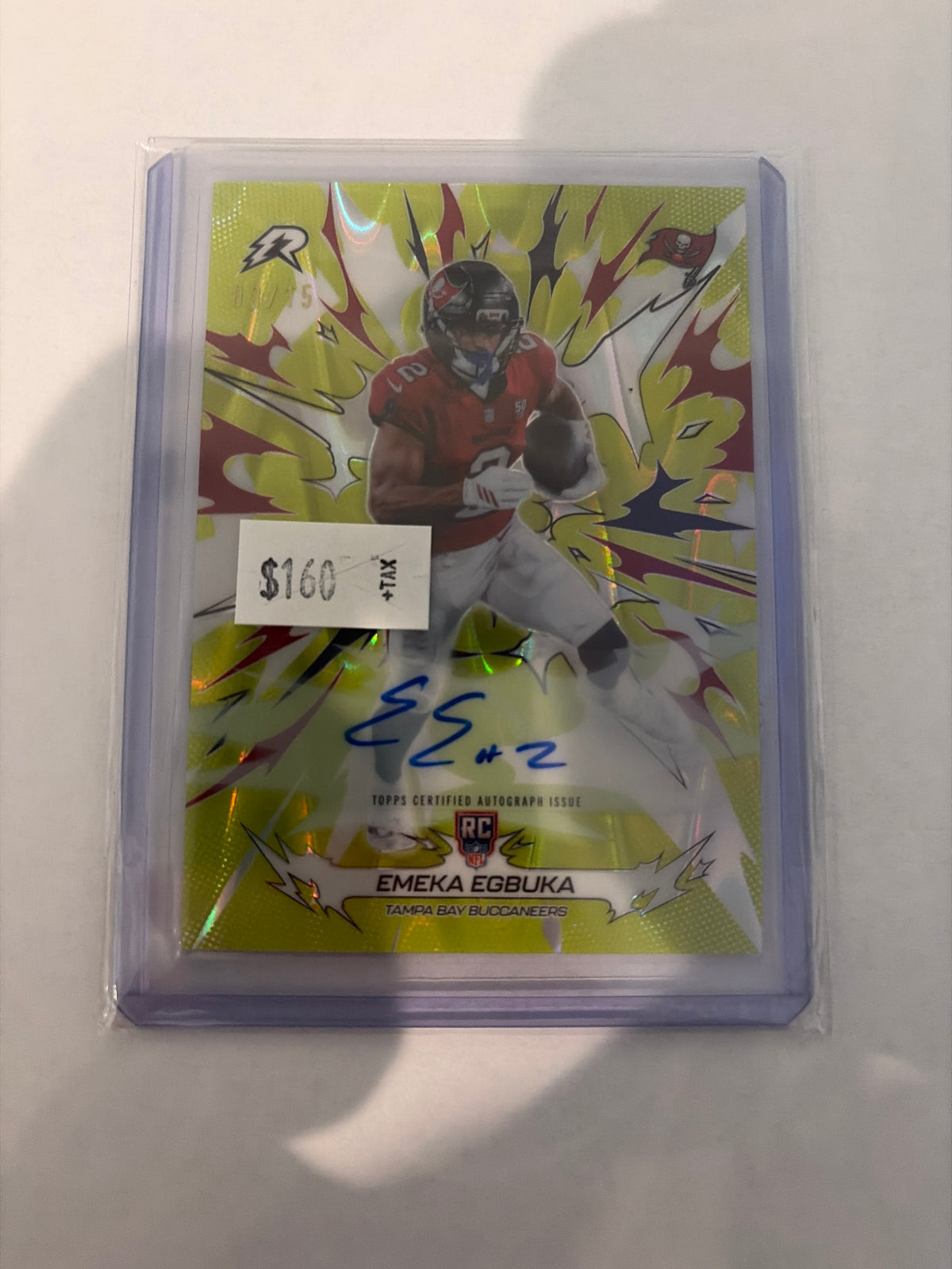 2026 Topps Resurgence Autograph 03/15 Emeka Egbuka