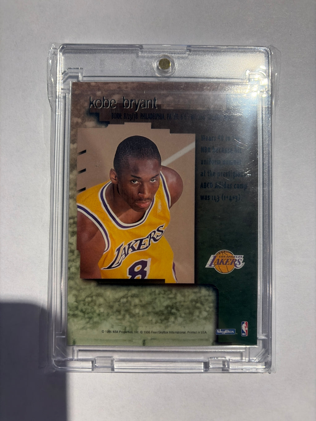 1996 Premium Kobe Bryant