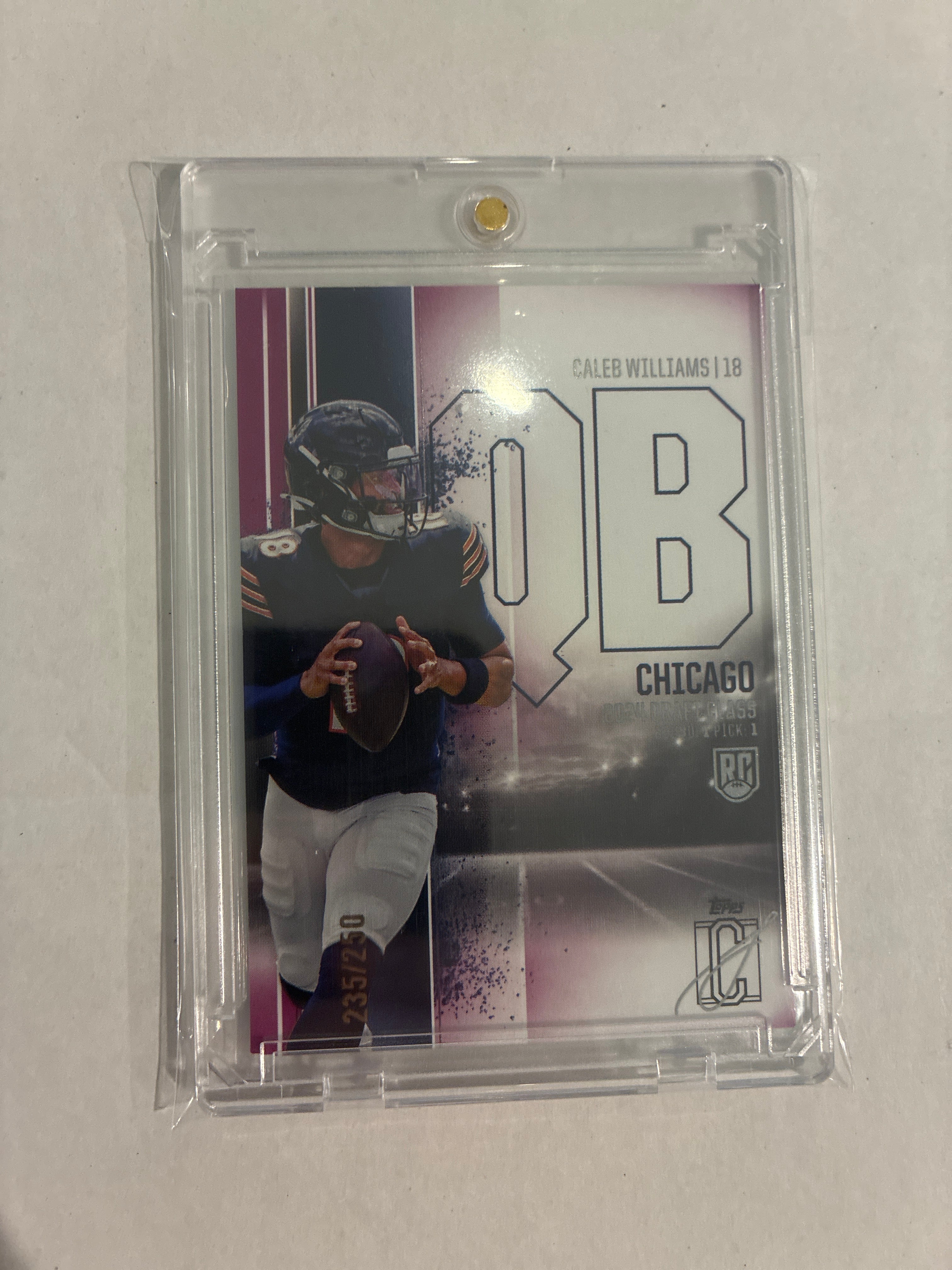 2024 Topps Caleb Signature Class Magenta Rookie 235/250