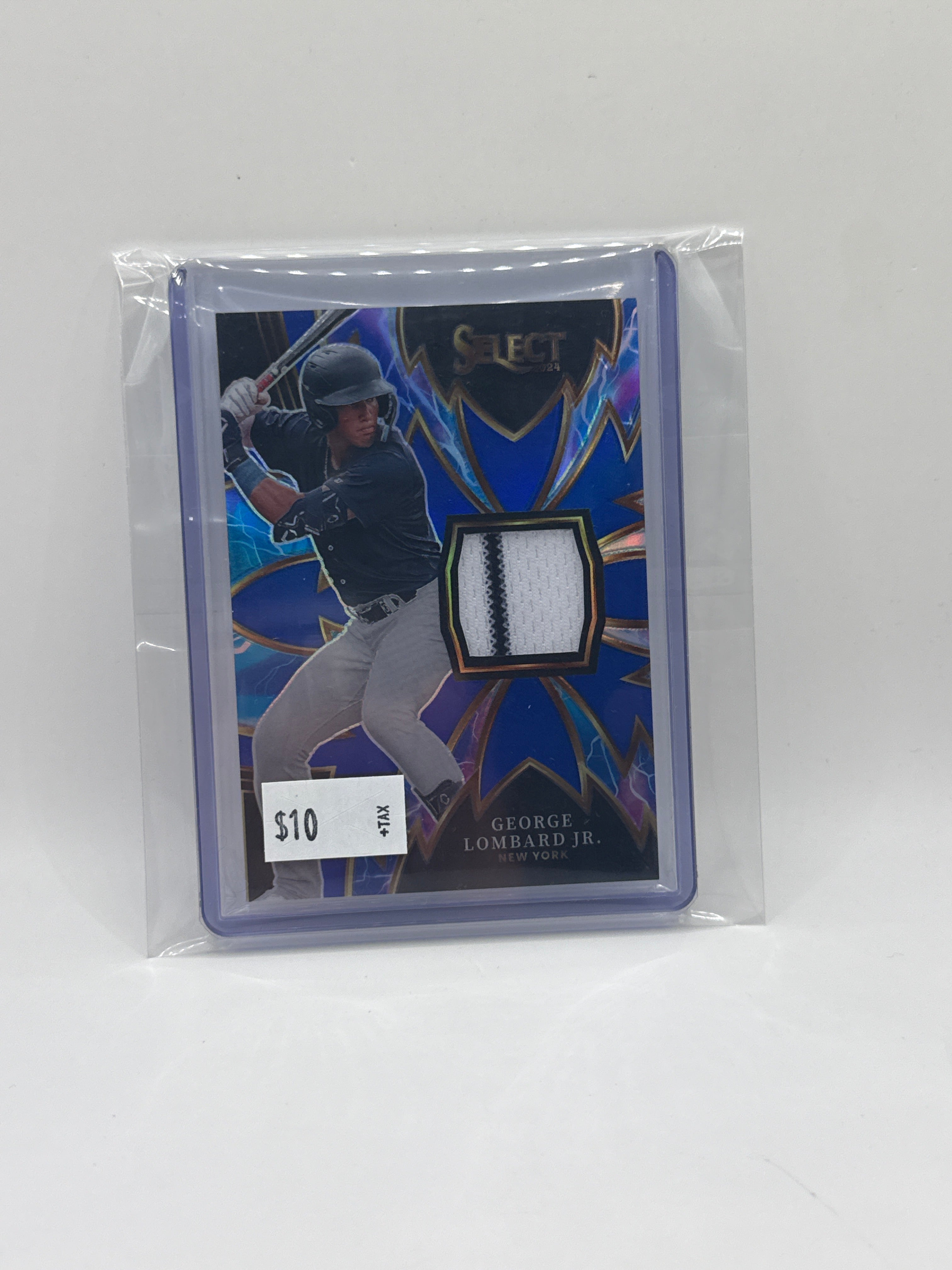 2024 Select George Lombard JR. Patch Blue 37/49