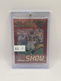 1999 Leaf Rookies & Stars Slideshow Randy Moss #SS-17 Red 077/100