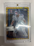 2025 Topps Chrome Rookies Gunnar Helm #305 Yellow Wave Refractor 44/50
