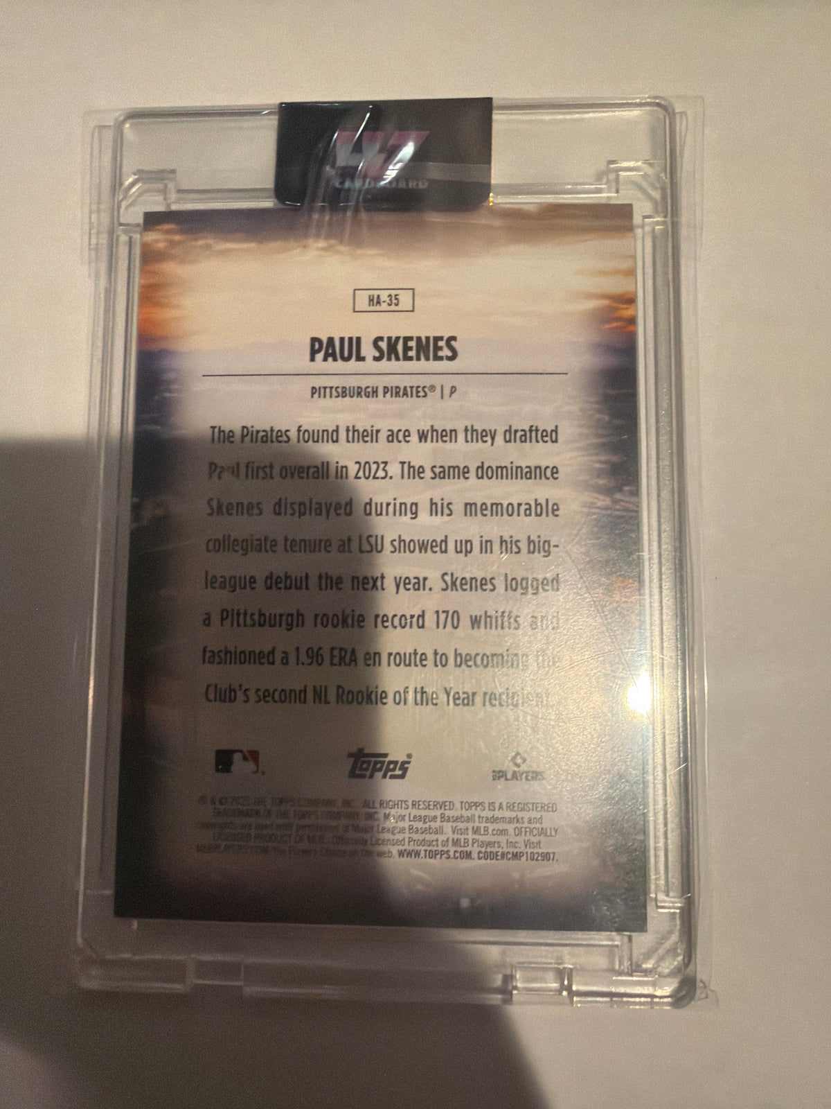 2025 Topps Home Field Advantage Paul Skenes