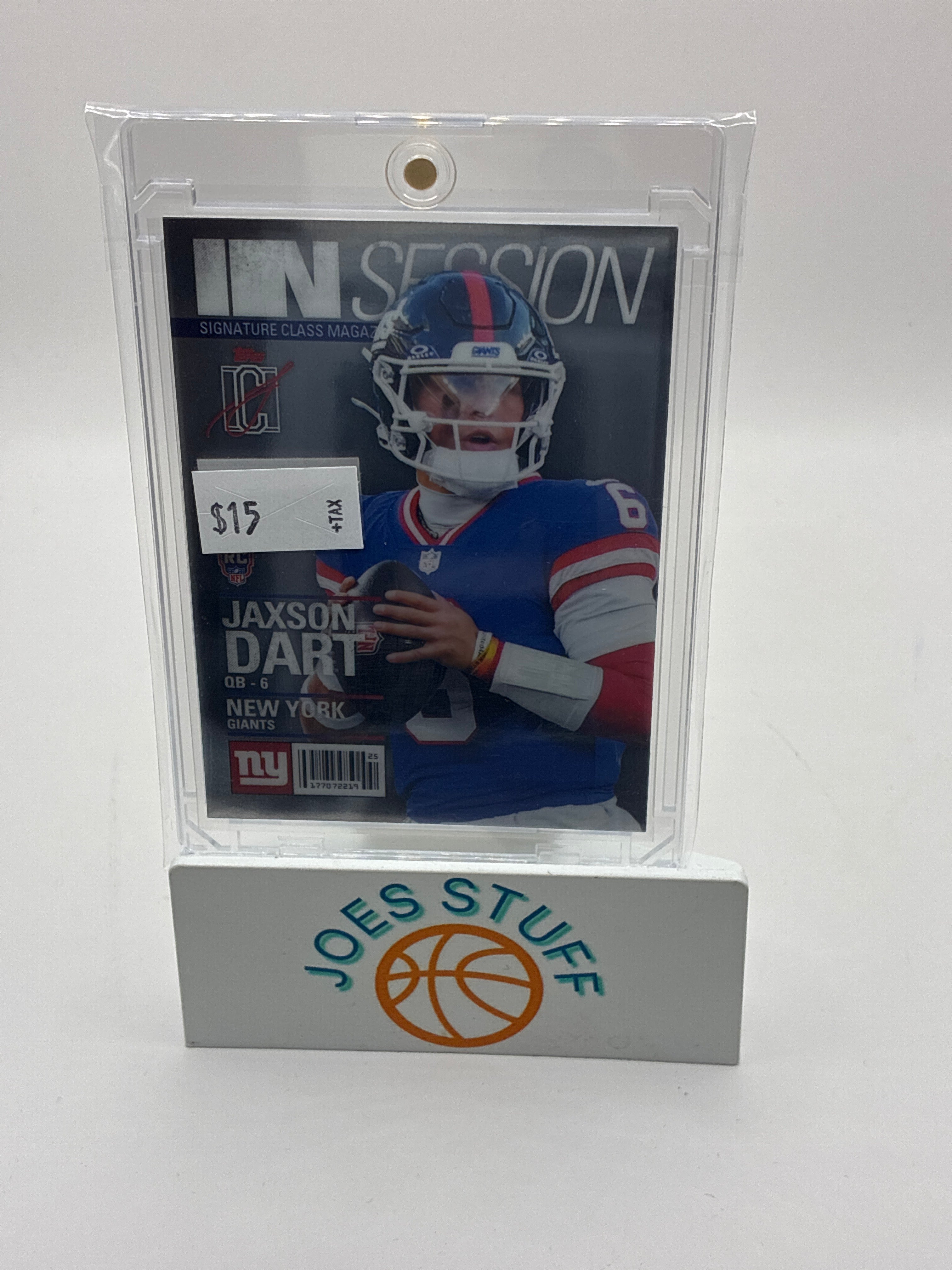 2025 Topps Signature Class Jaxson Dart In Session