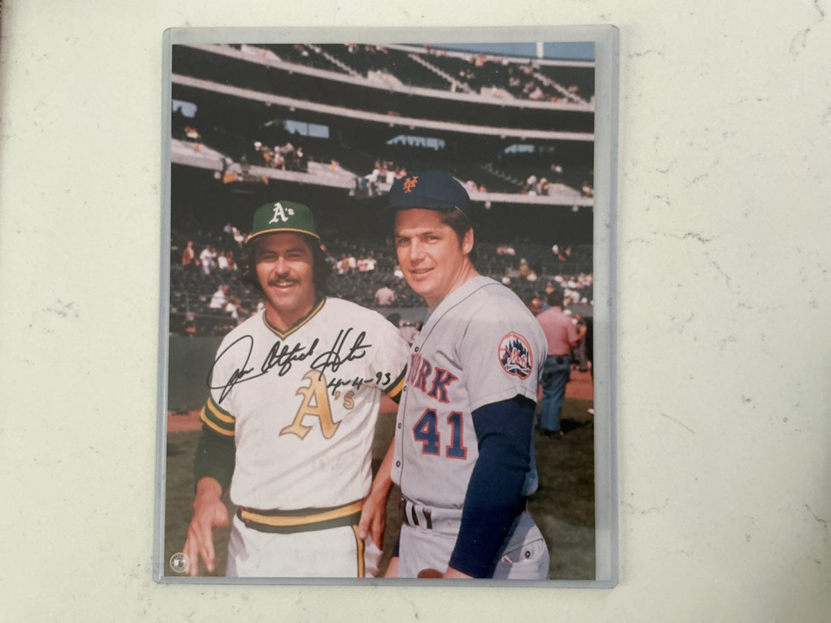 Jim “Catfish” Hunter 8x10 Autographed Picture