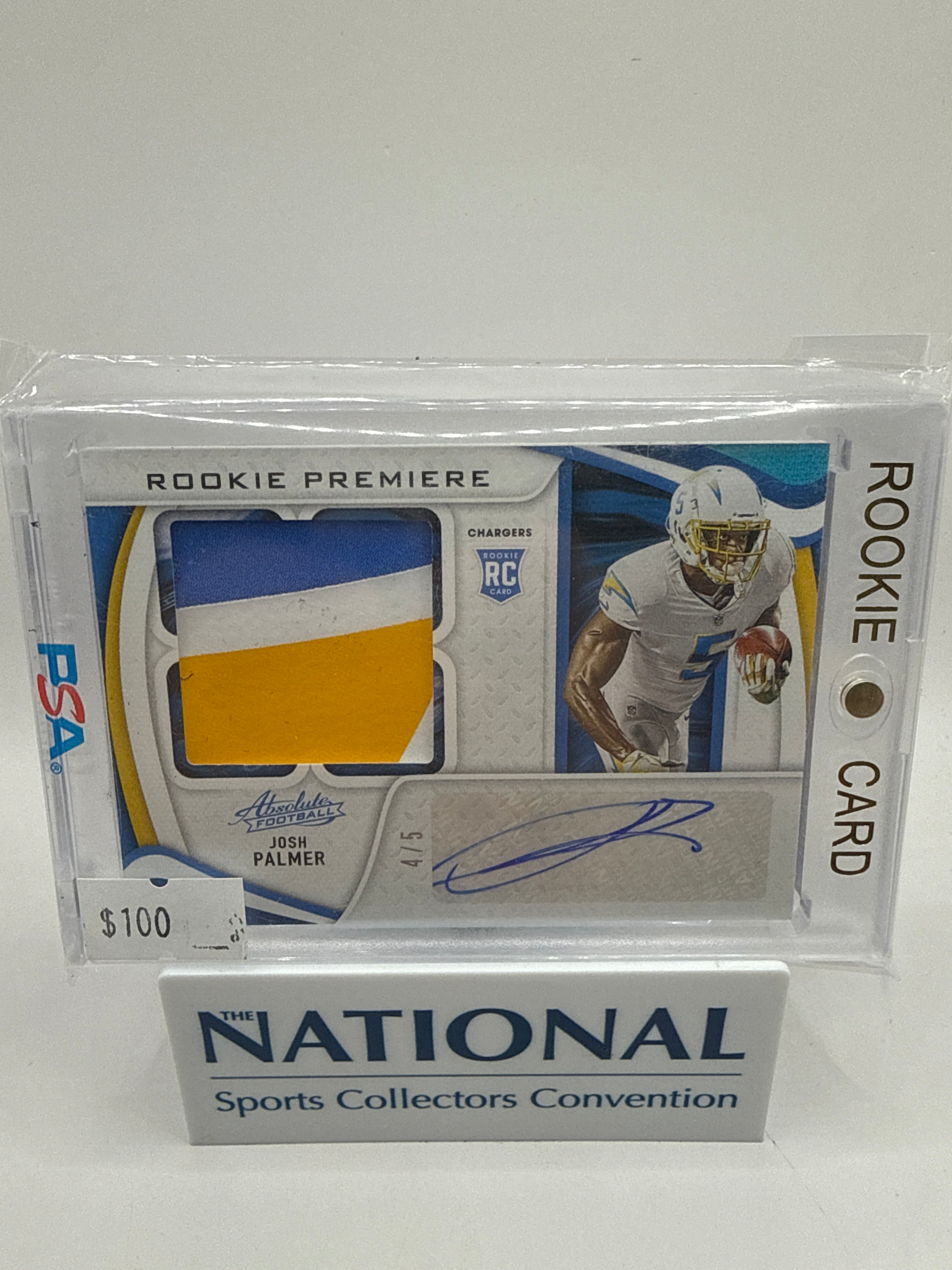2021 Absolute Josh Palmer RPA 4/5
