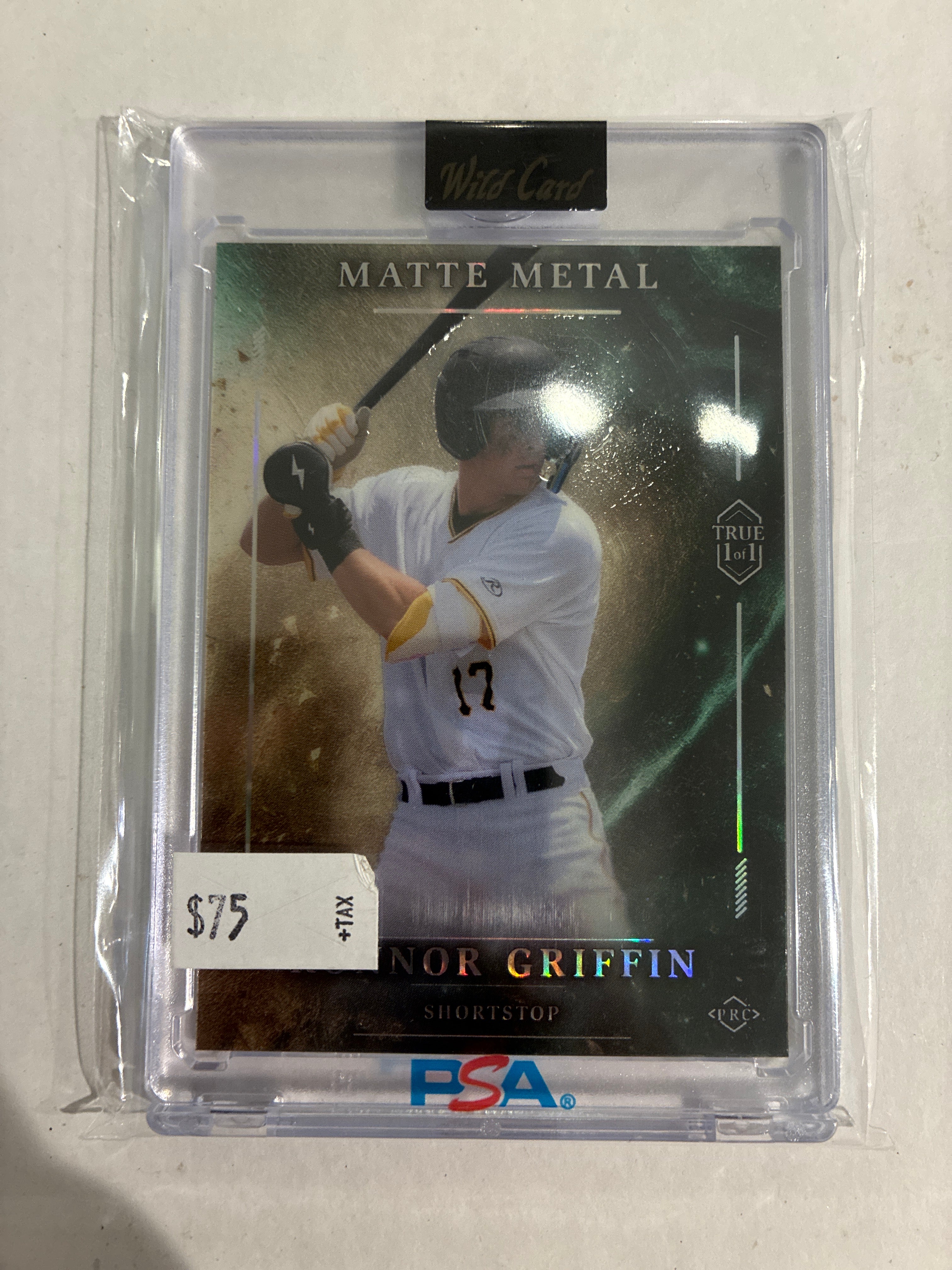 2026 Wild Card Matte Metal Konnor Griffin 1/1