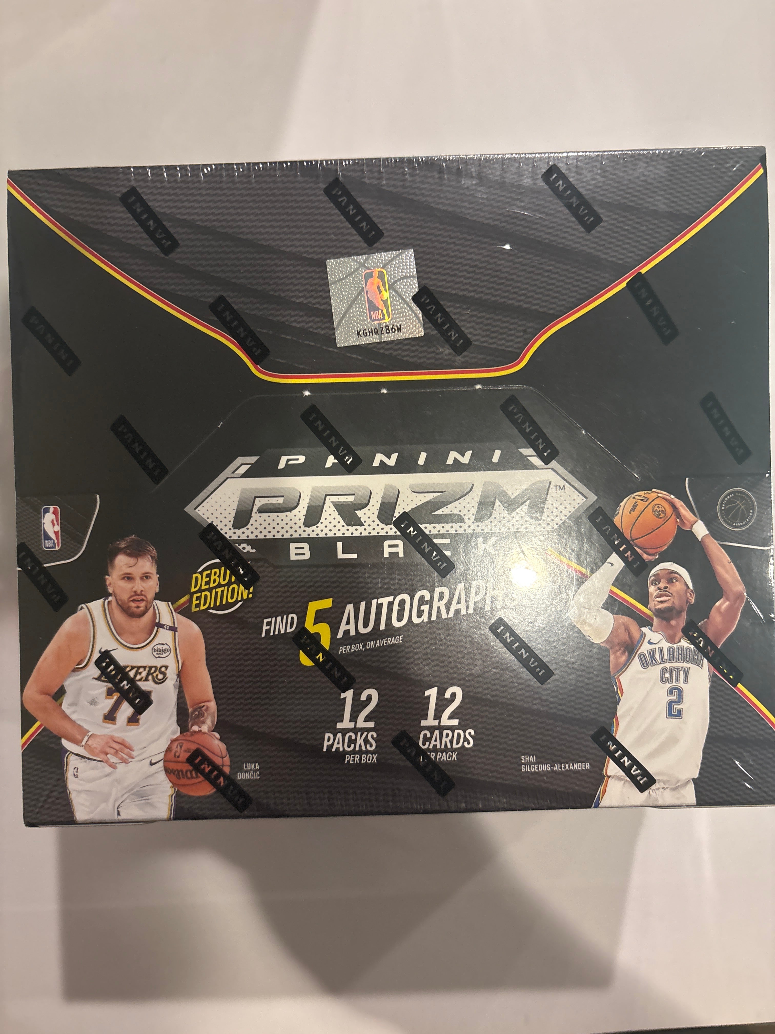 2024-25 Panini Prizm Black Basketball Hobby Box