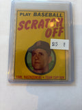 1970 Carl Yastrzemski scratch off