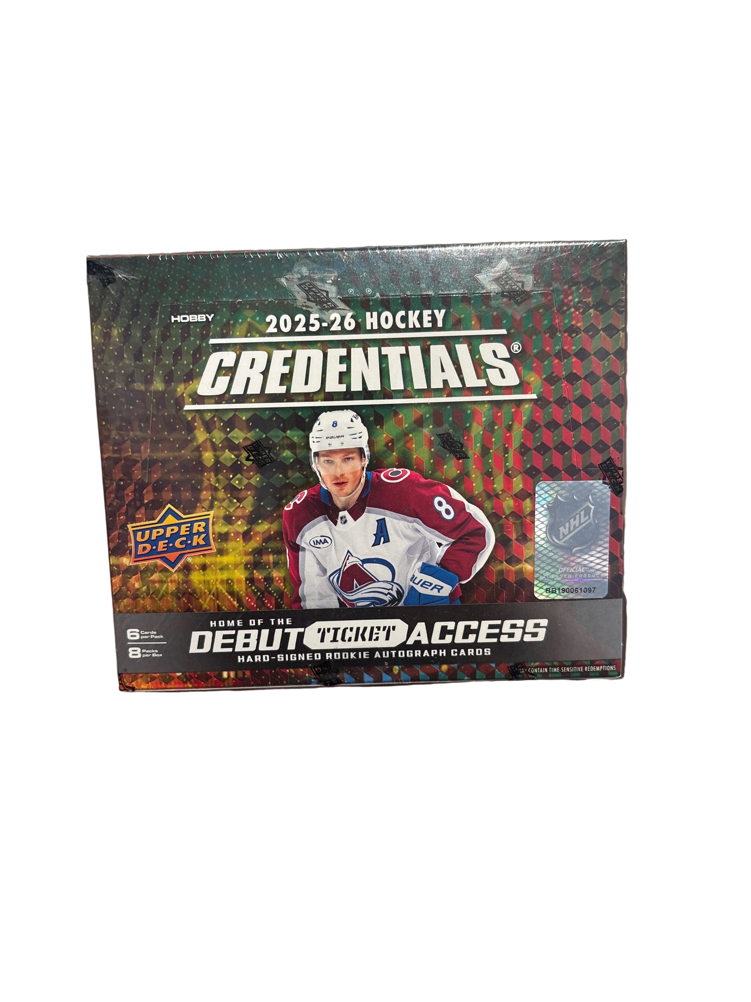 2025-26 Upper Deck Credentials Hobby Box